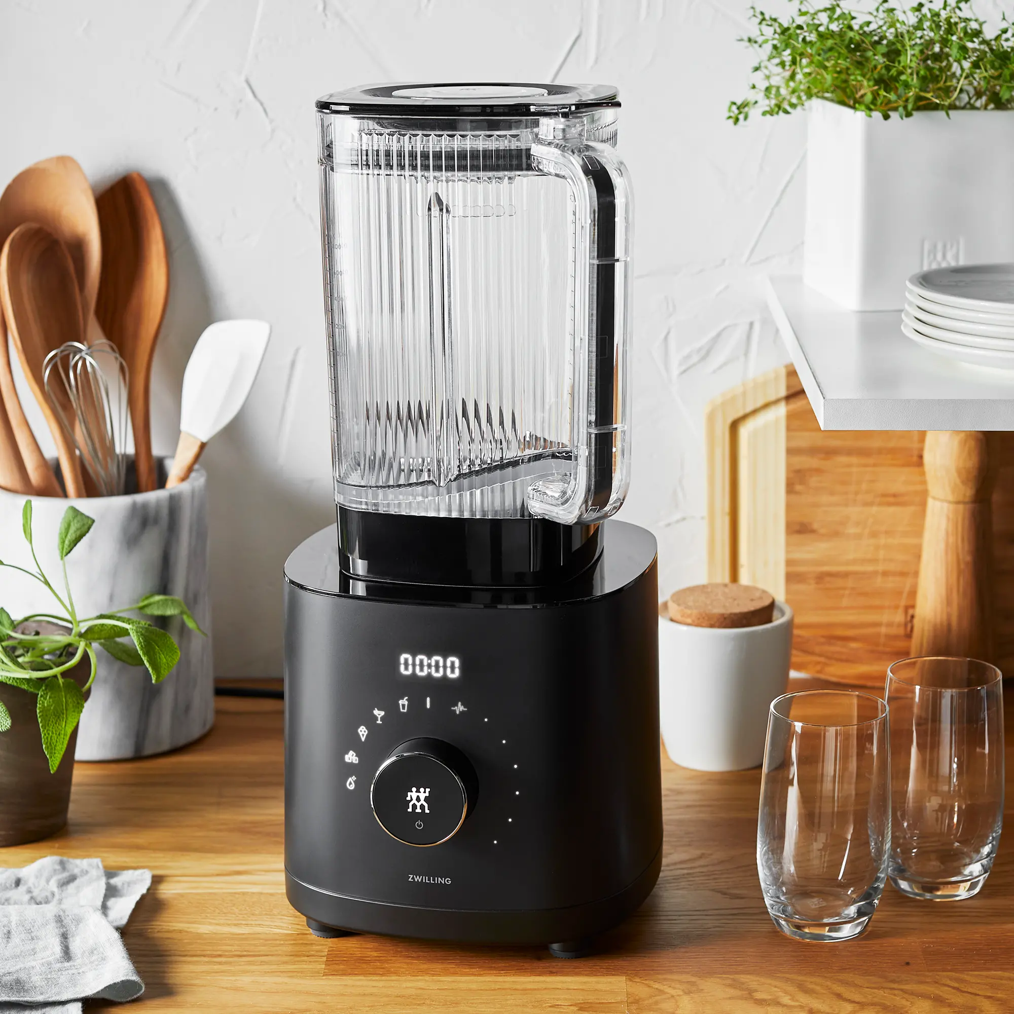 Zwilling Enfinigy Countertop Power Blender - Black-2