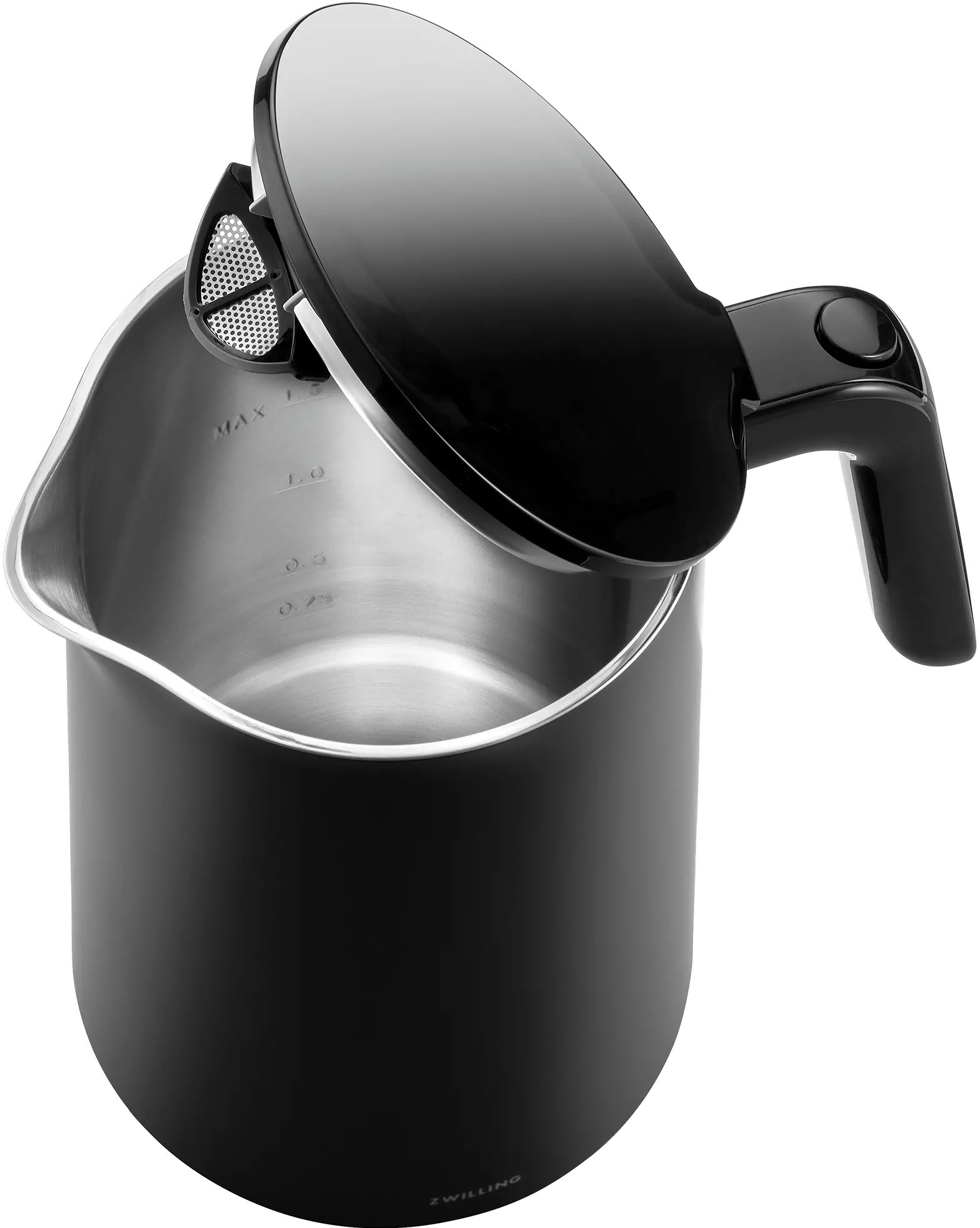 Zwilling Enfinigy 1.56 qt Cool Touch Stainless Steel Electric Kettle - Black-5