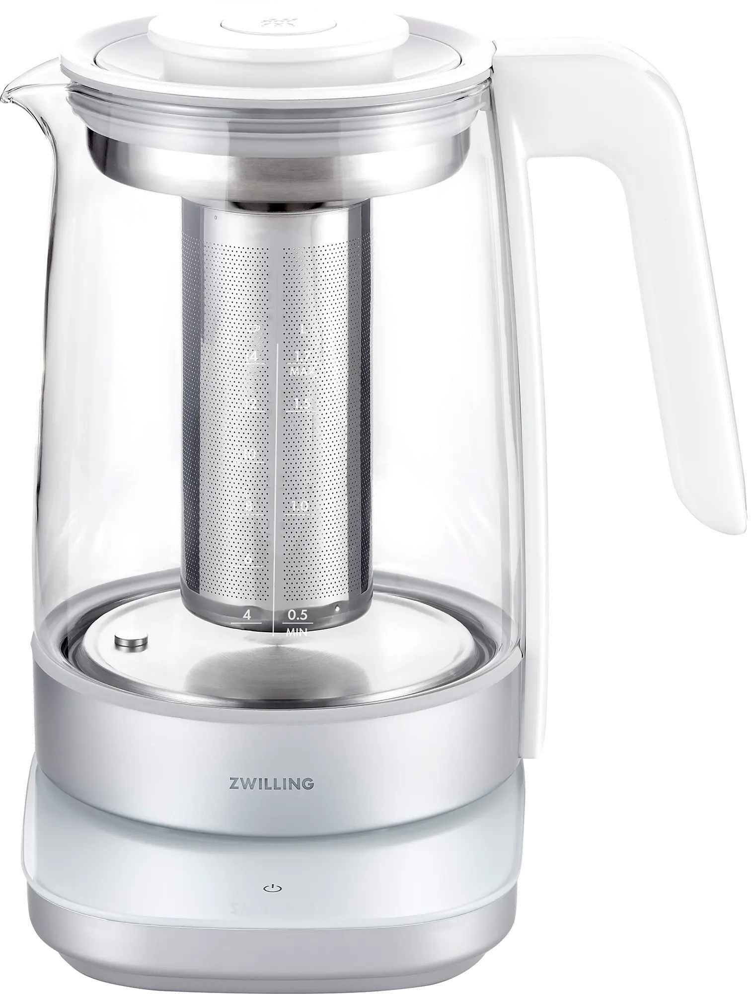 Zwilling Enfinigy Electric Glass Kettle - Silver-1