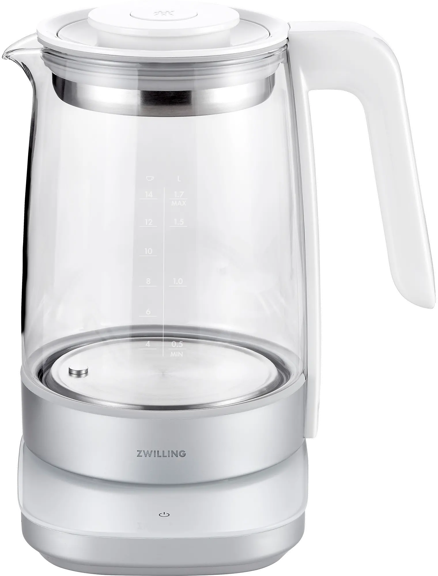 Zwilling Enfinigy Electric Glass Kettle - Silver-4