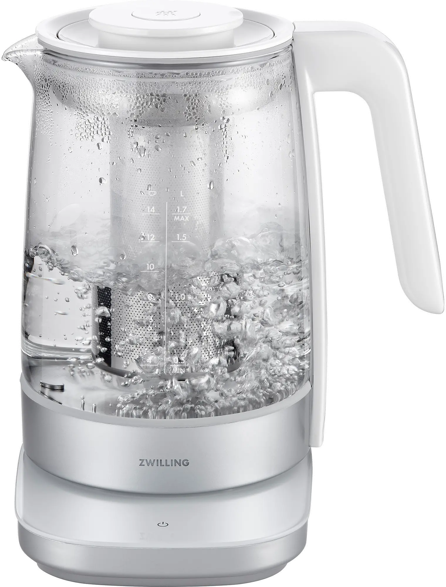 Zwilling Enfinigy Electric Glass Kettle - Silver-5