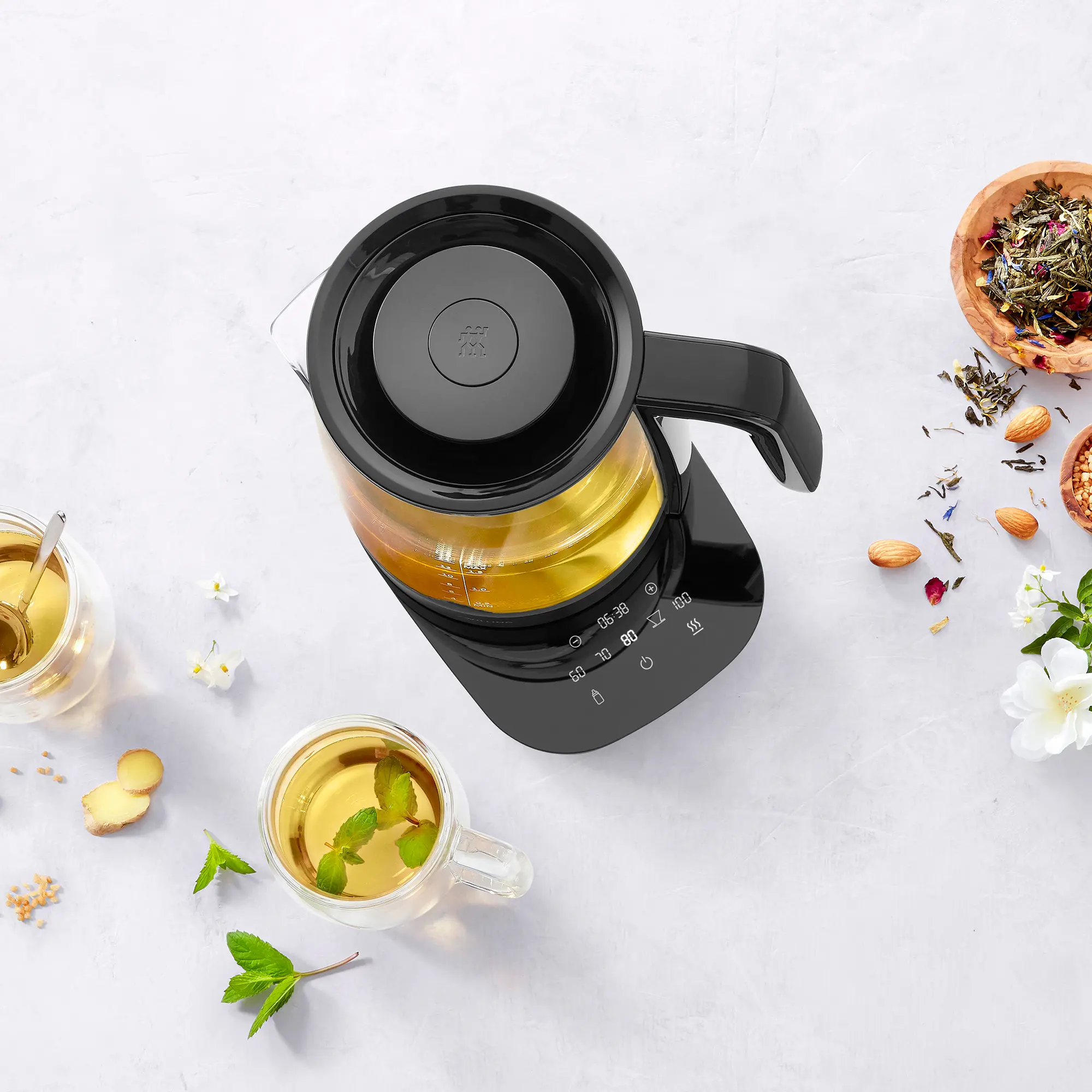 Zwilling Enfinigy Electric Glass Kettle - Black-2