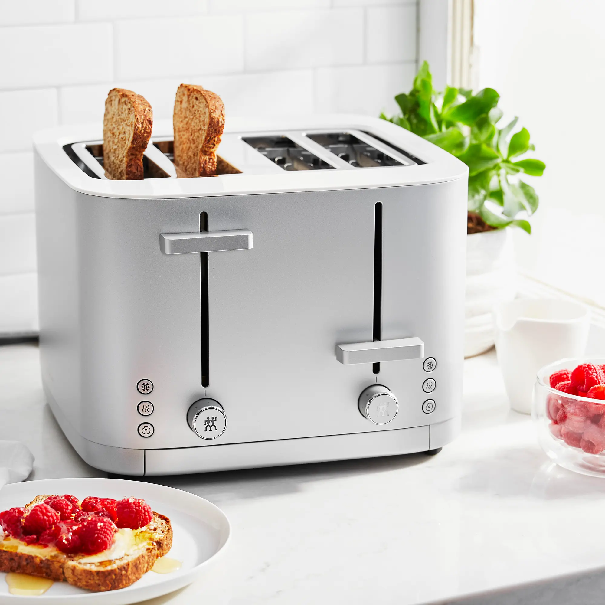 Zwilling Enfinigy 4-Slice Toaster - Silver-4