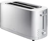 Zwilling Enfinigy 2-Slice Long Slot Toaster - Silver