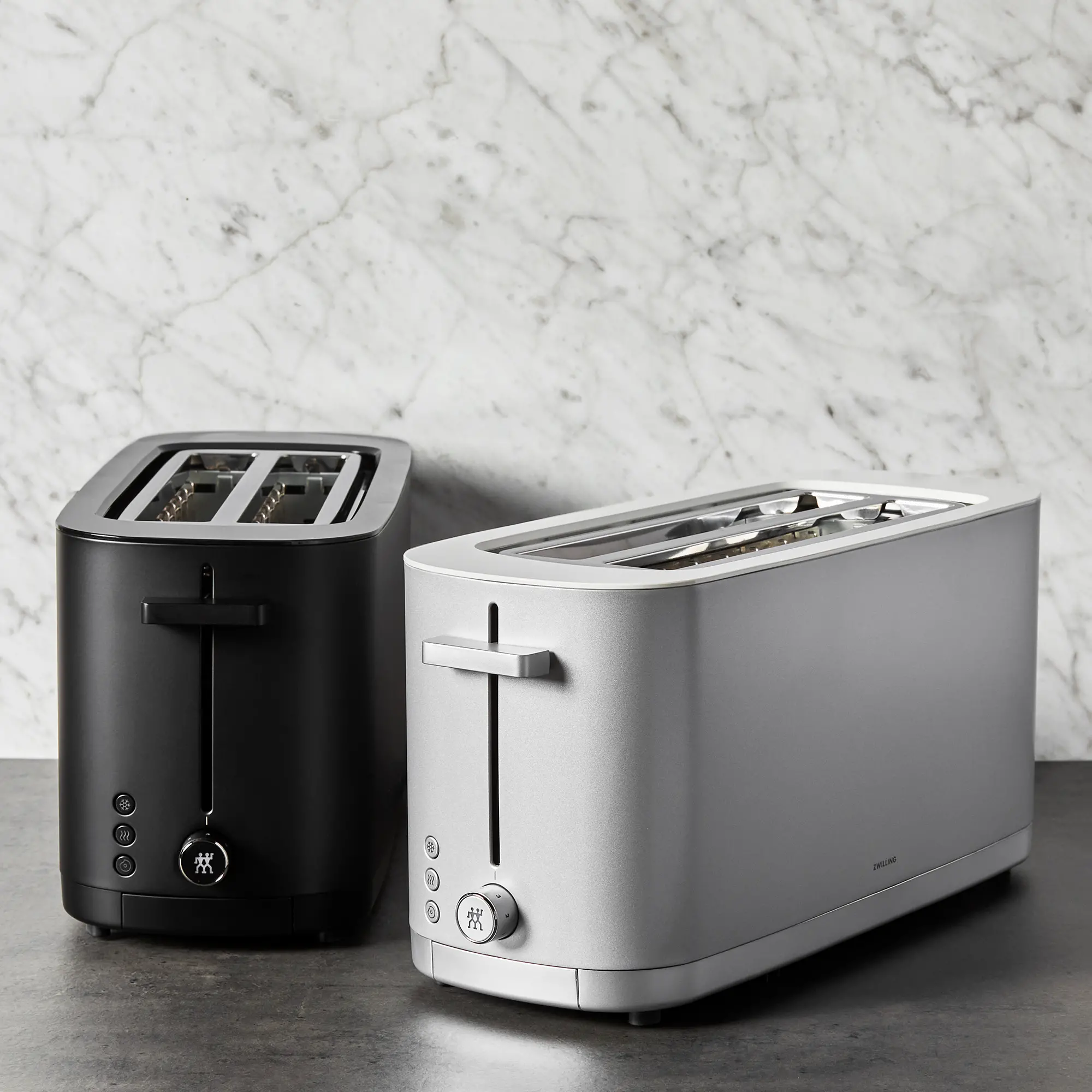 Zwilling Enfinigy 2-Slice Long Slot Toaster - Silver-2
