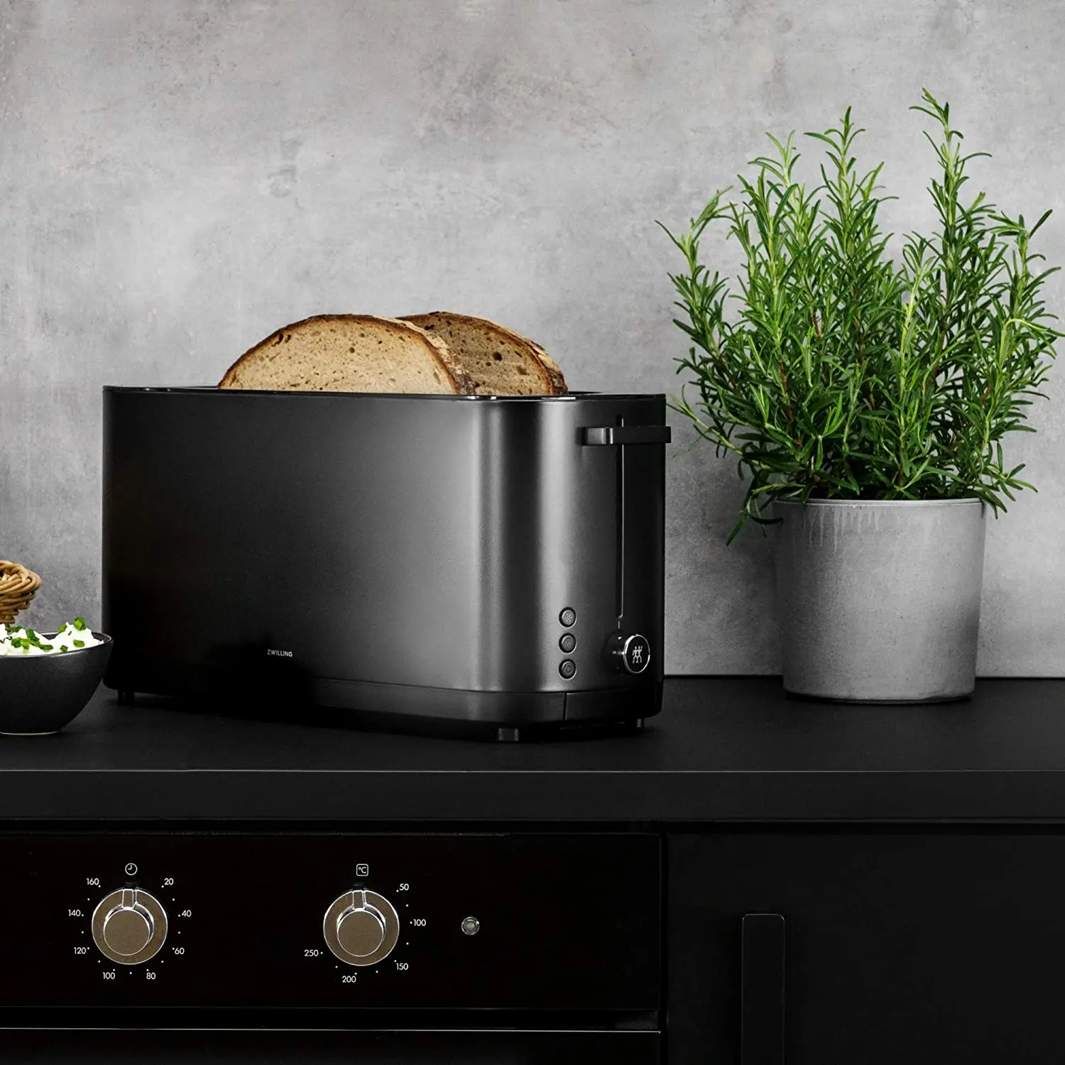 Zwilling Enfinigy 2-Slice Long Slot Toaster - Black-6