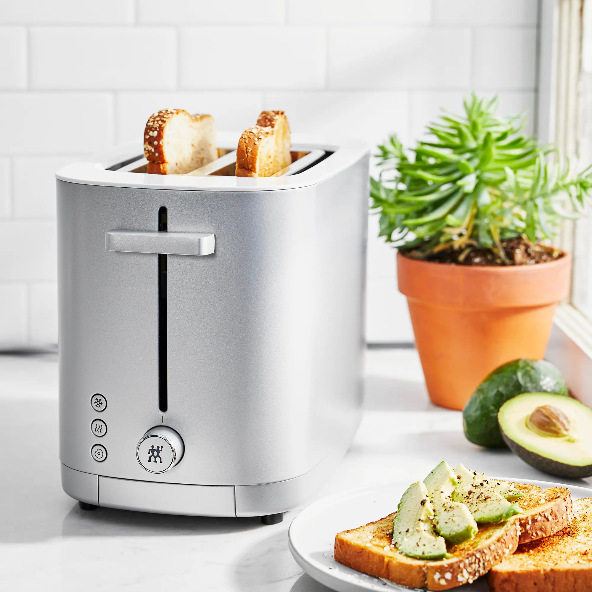 Zwilling Enfinigy 2-Slice Toaster - Silver-3