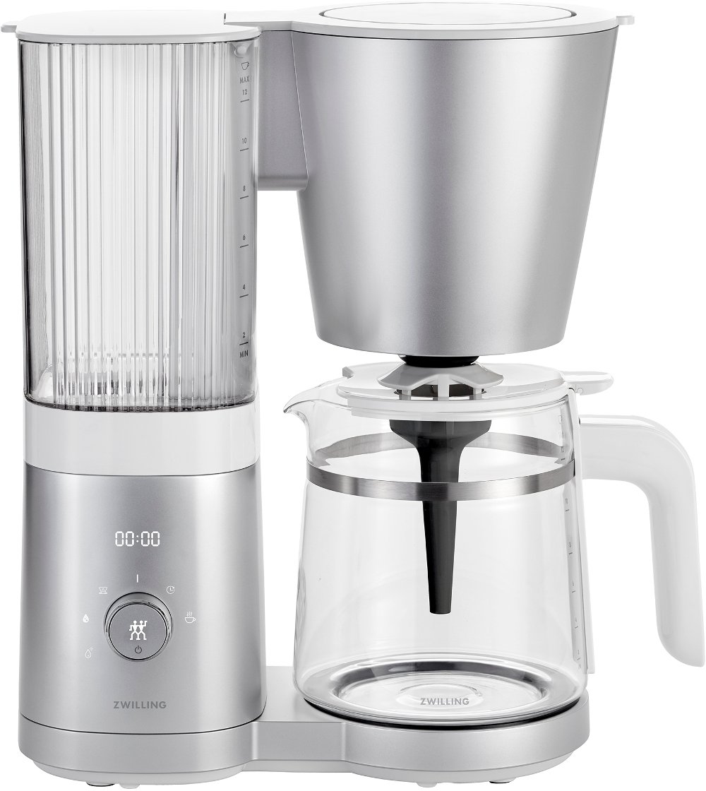 Zwilling Enfinigy Glass Drip Coffee Maker - Silver