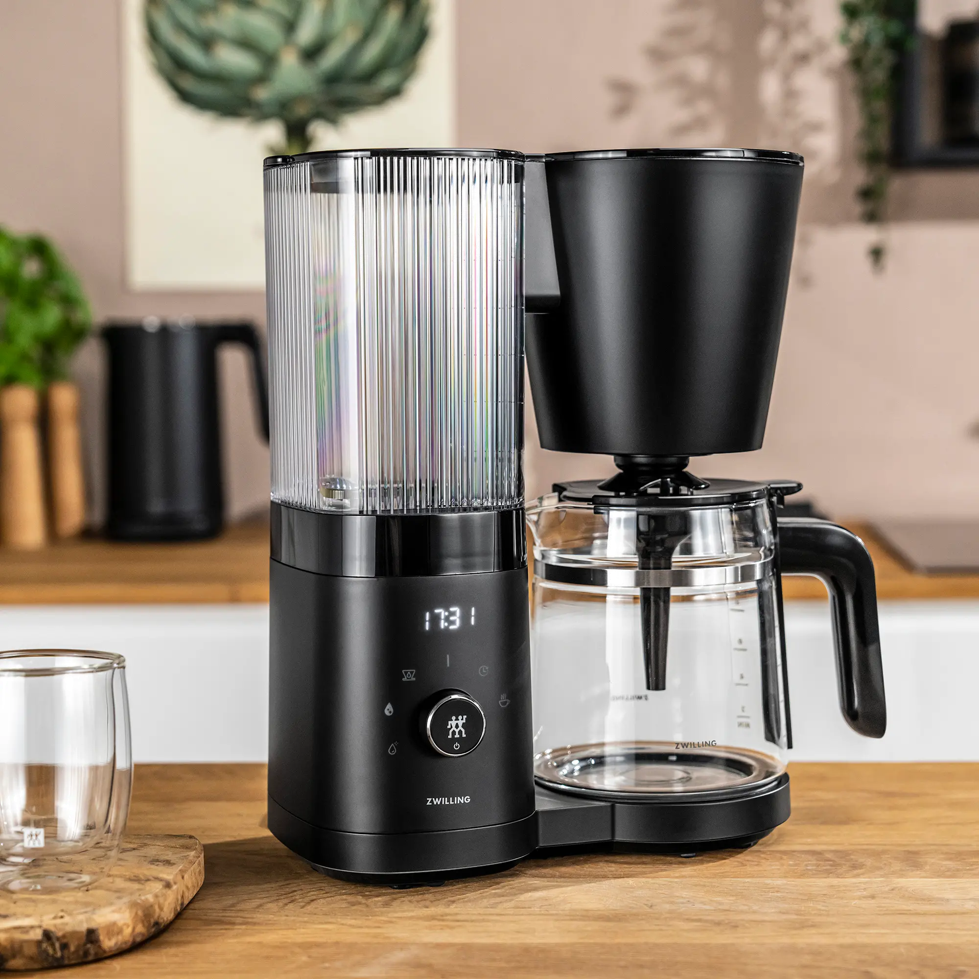 Zwilling Enfinigy Glass Drip Coffee Maker - Black-2