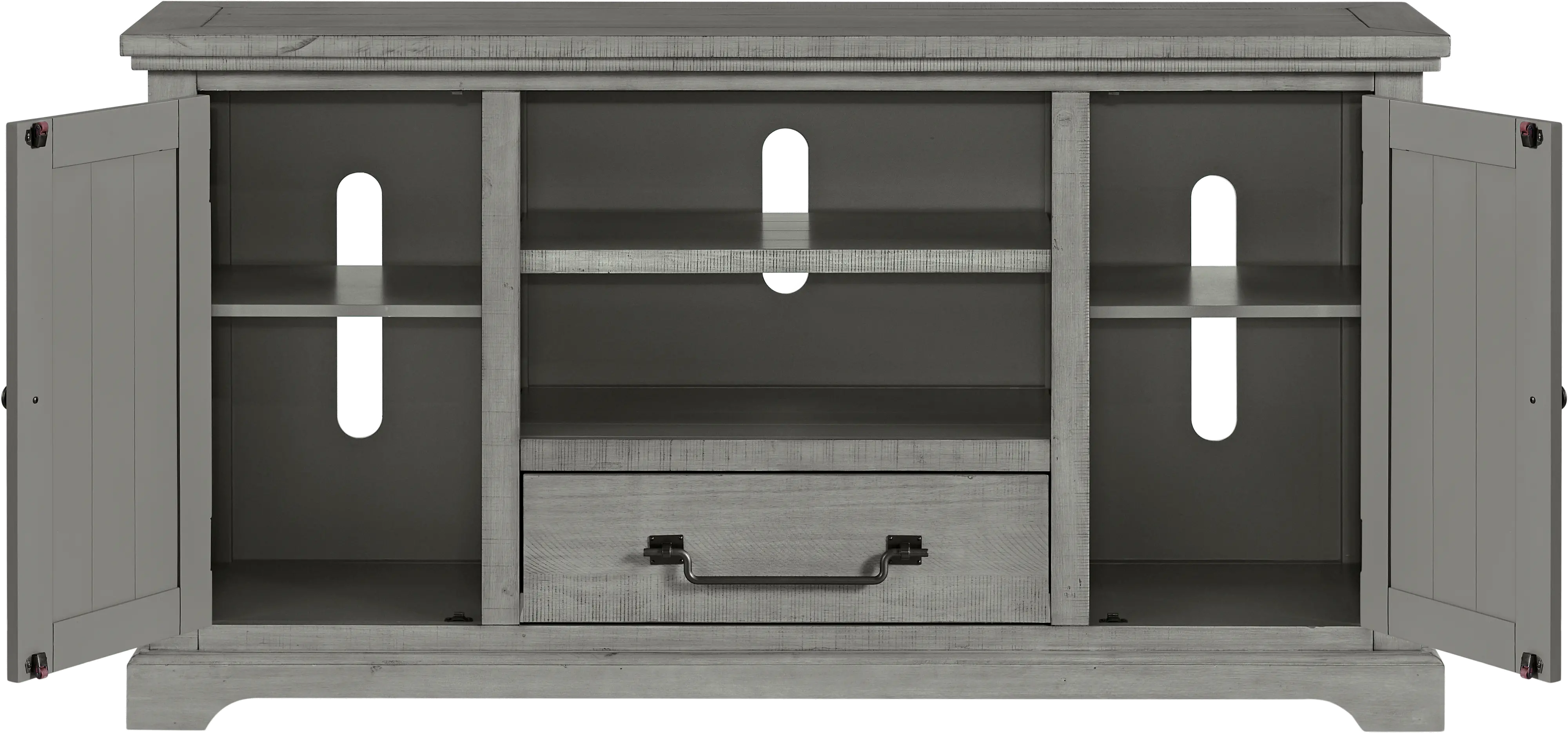 Beach House Dove Gray 65  TV Stand-4