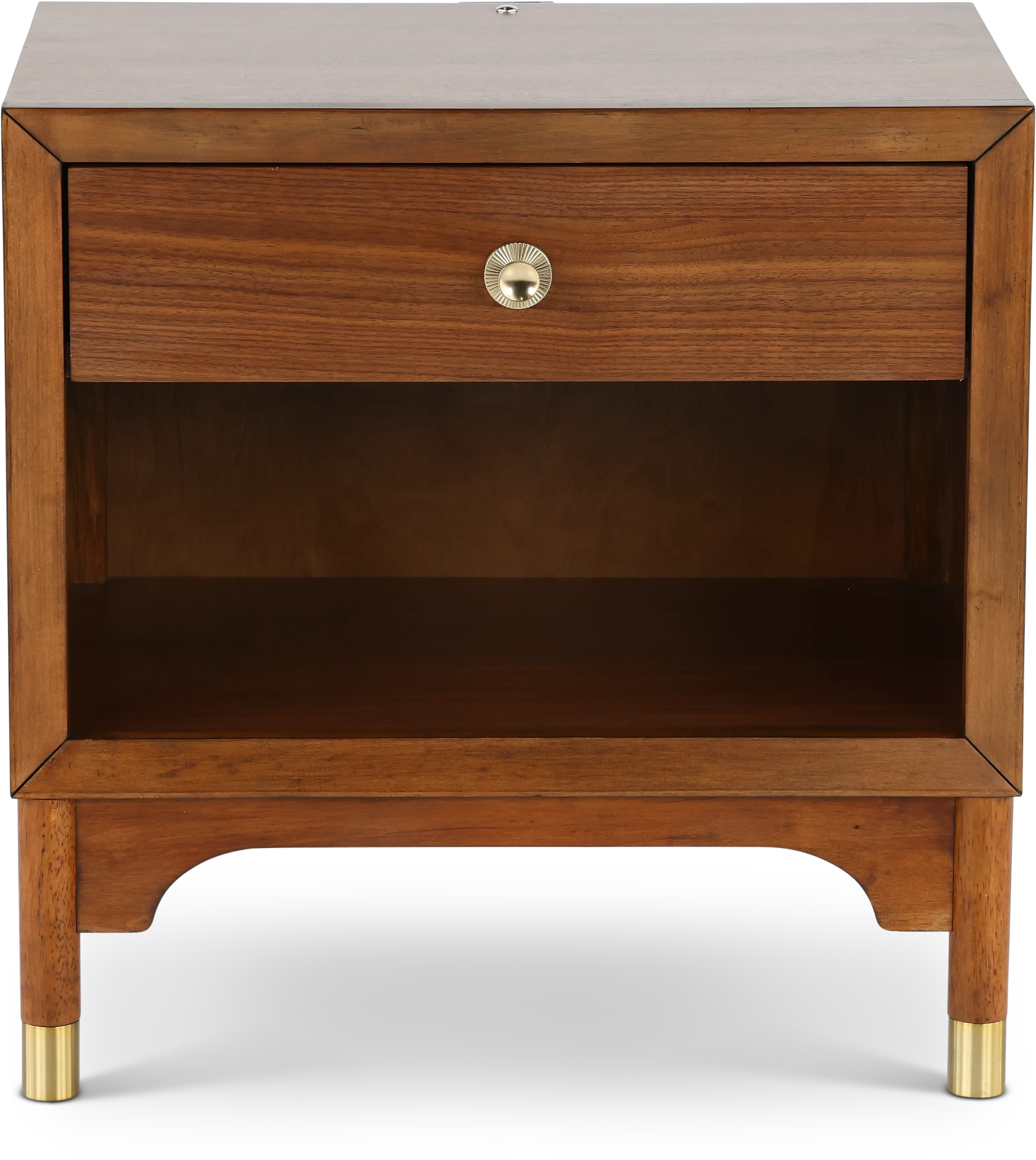 Margo Walnut Brown Nightstand-1