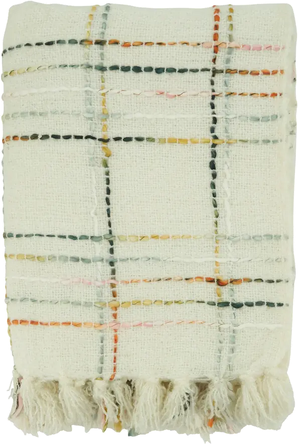 Crosshatch Spring Throw Blanket-1