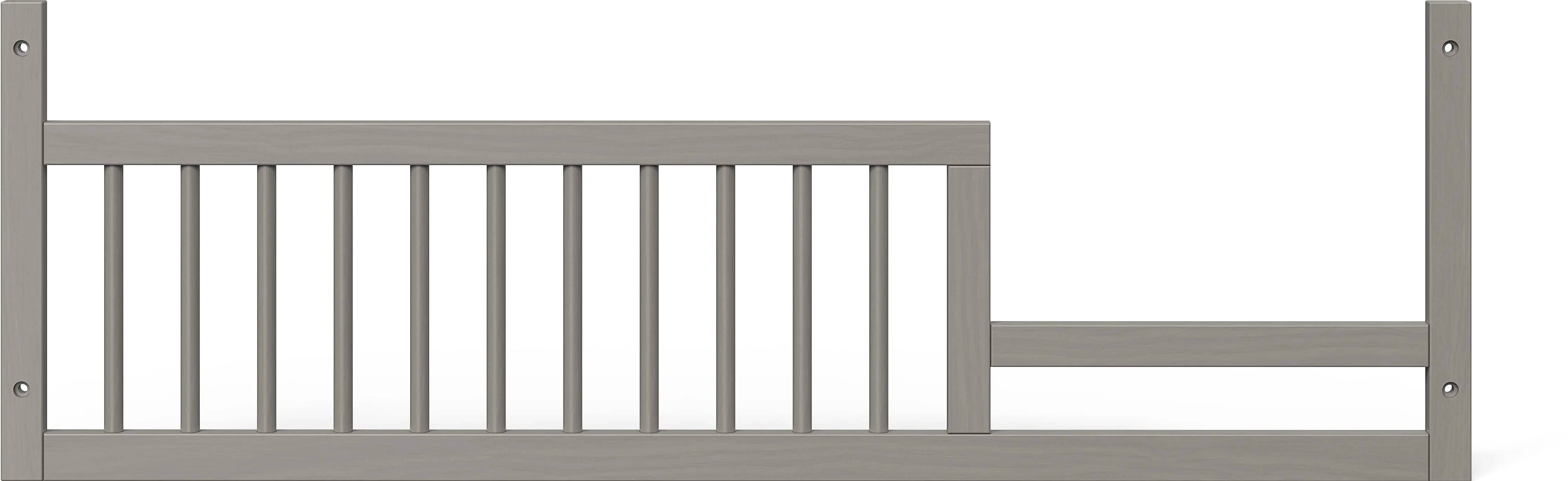 F09502.41 Lunar Gray Guard Rail for Surrey Hill & Cranbrook Cribs-1