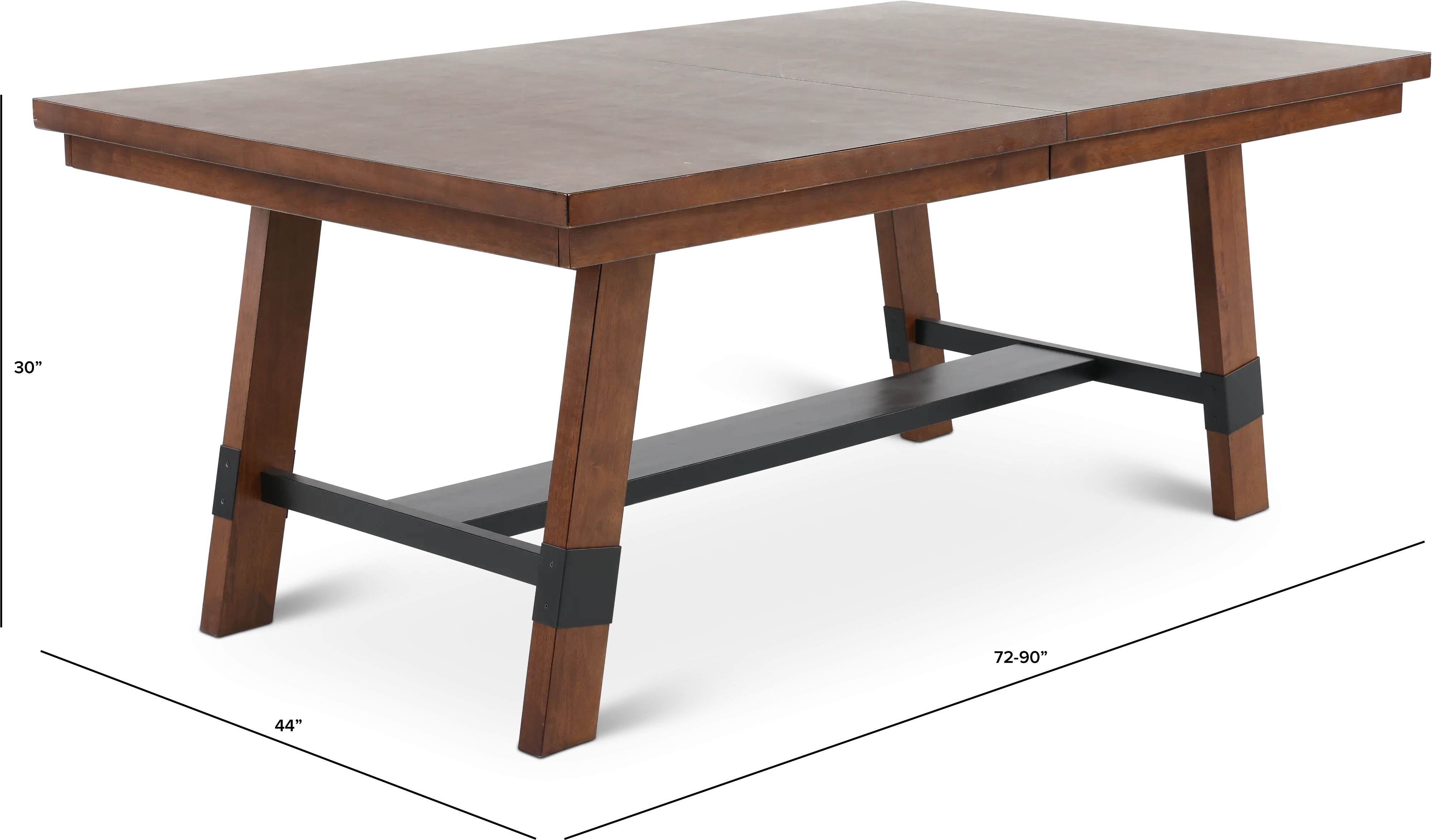 Nordic Brown Dining Table-3