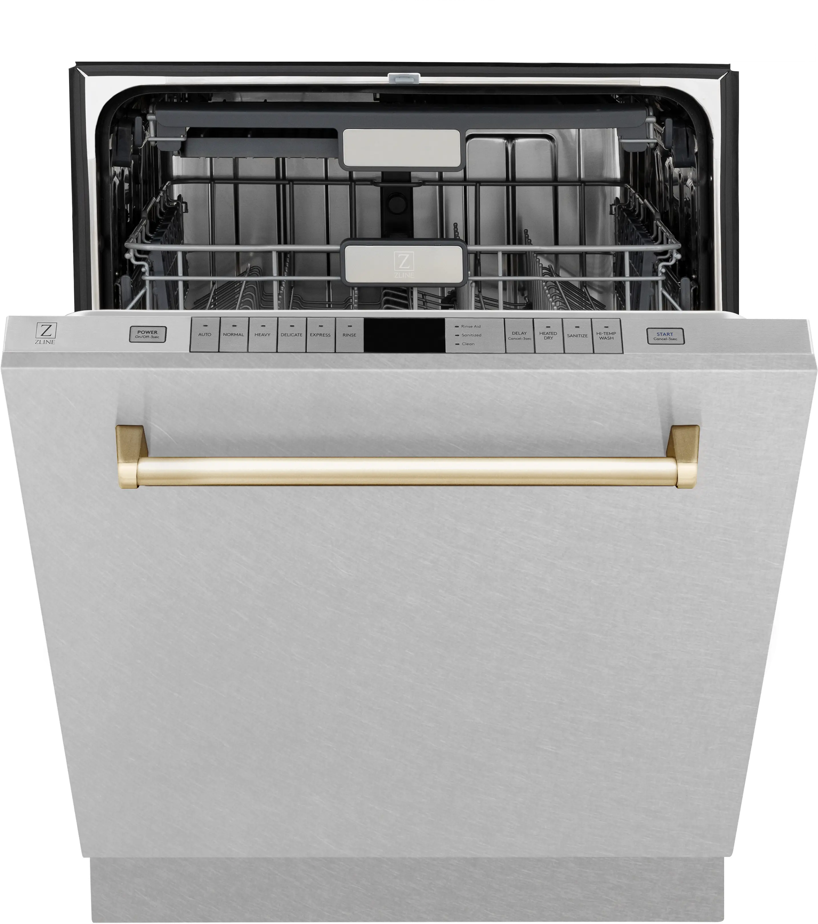 DWMTZ-SN-24-G ZLINE Autograph Edition Top Control Dishwasher - DuraSnow® Stainless Steel-4