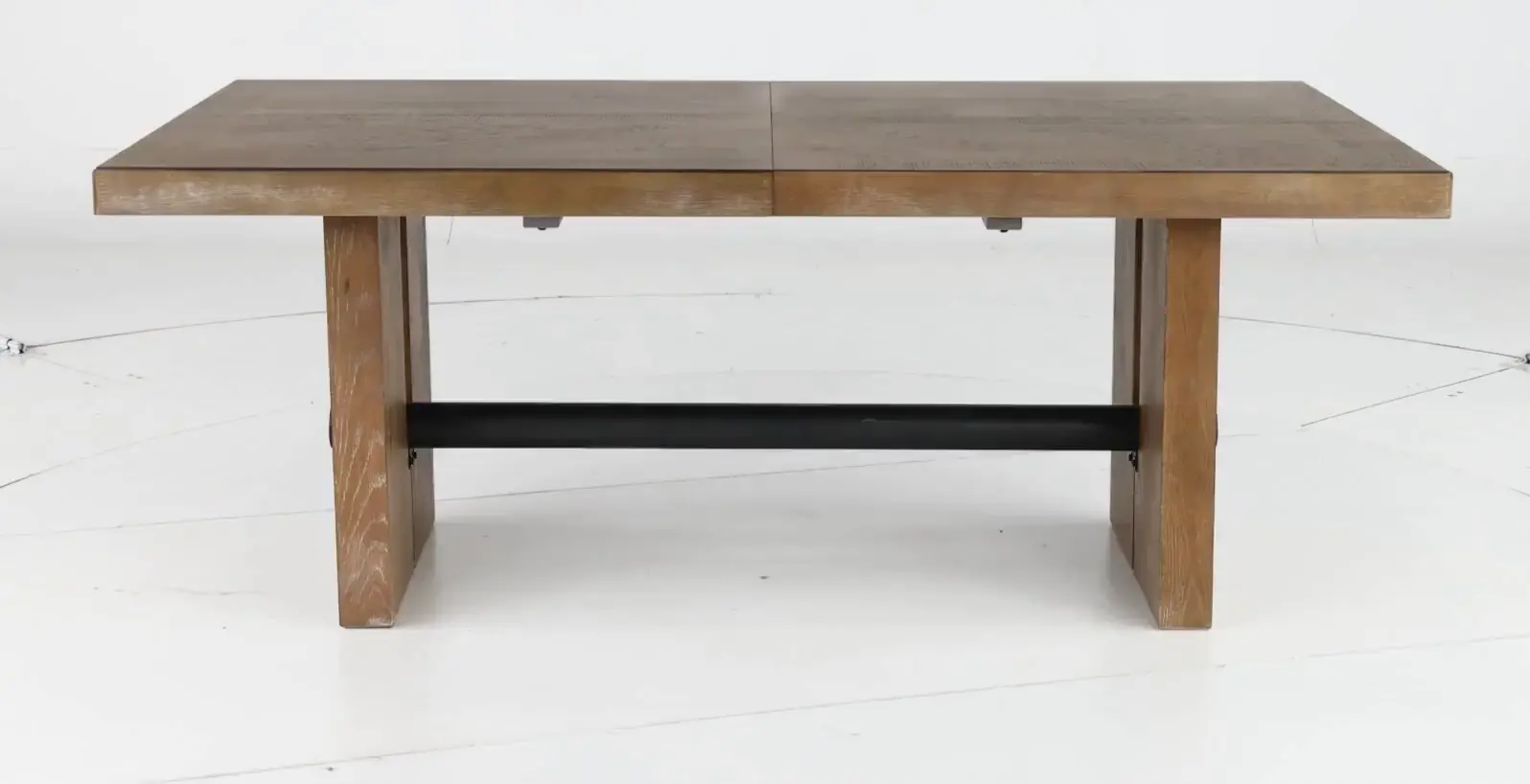 Loft Harbor Weathered Oak Dining Table-6