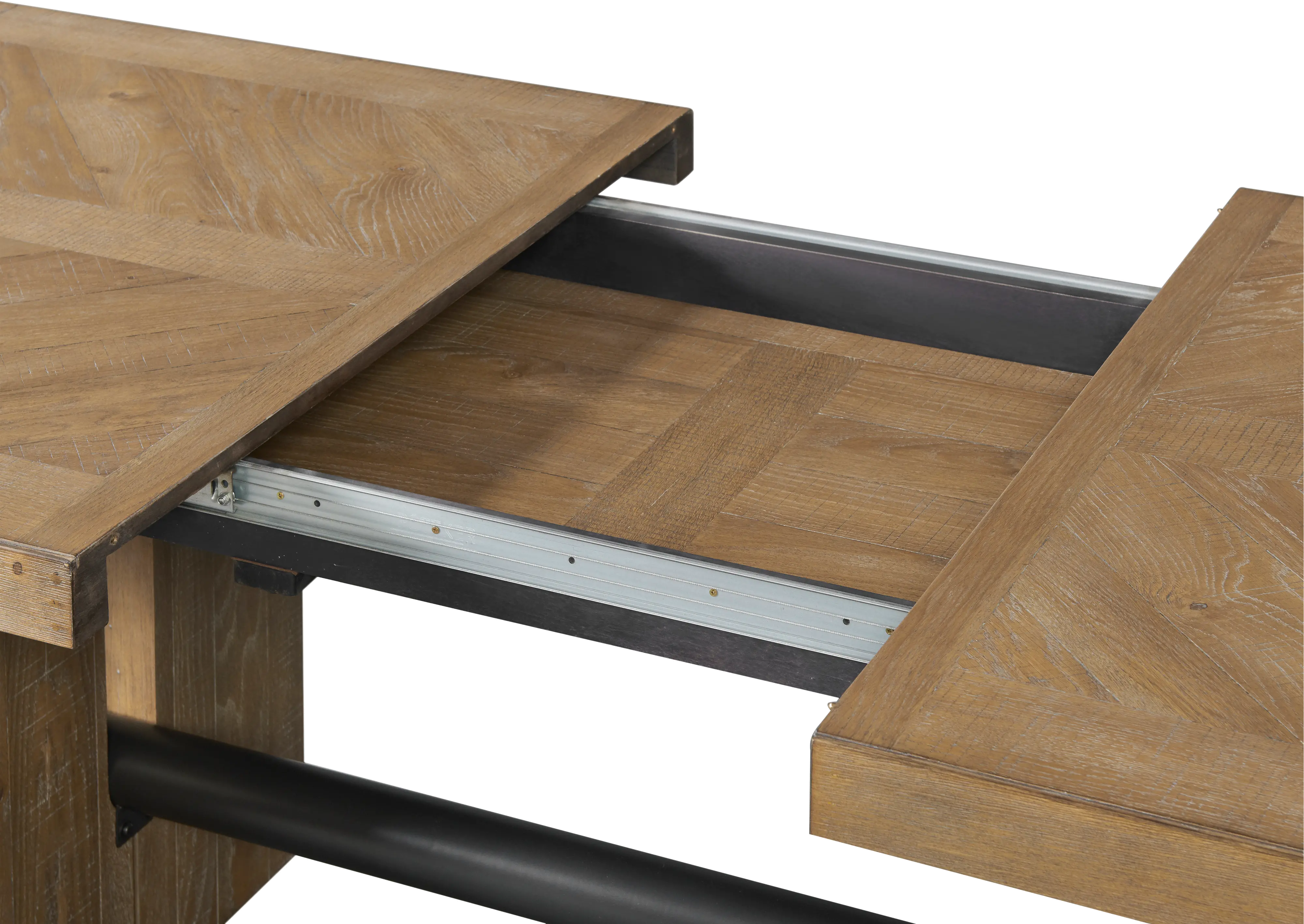 Loft Harbor Weathered Oak Dining Table-2