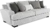 RENEGADE2 SOFA TAGLINE PEWTER Renegade Pewter Gray Sofa