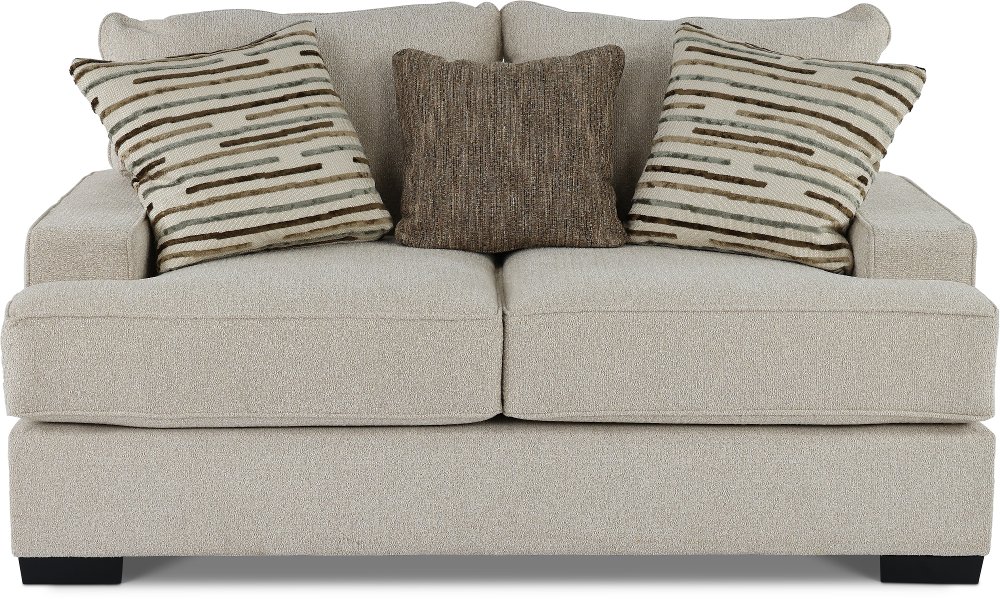 Raven Sand Beige Loveseat