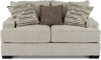 RAVEN3 LOVESEAT METEOR SAND Raven Sand Beige Loveseat