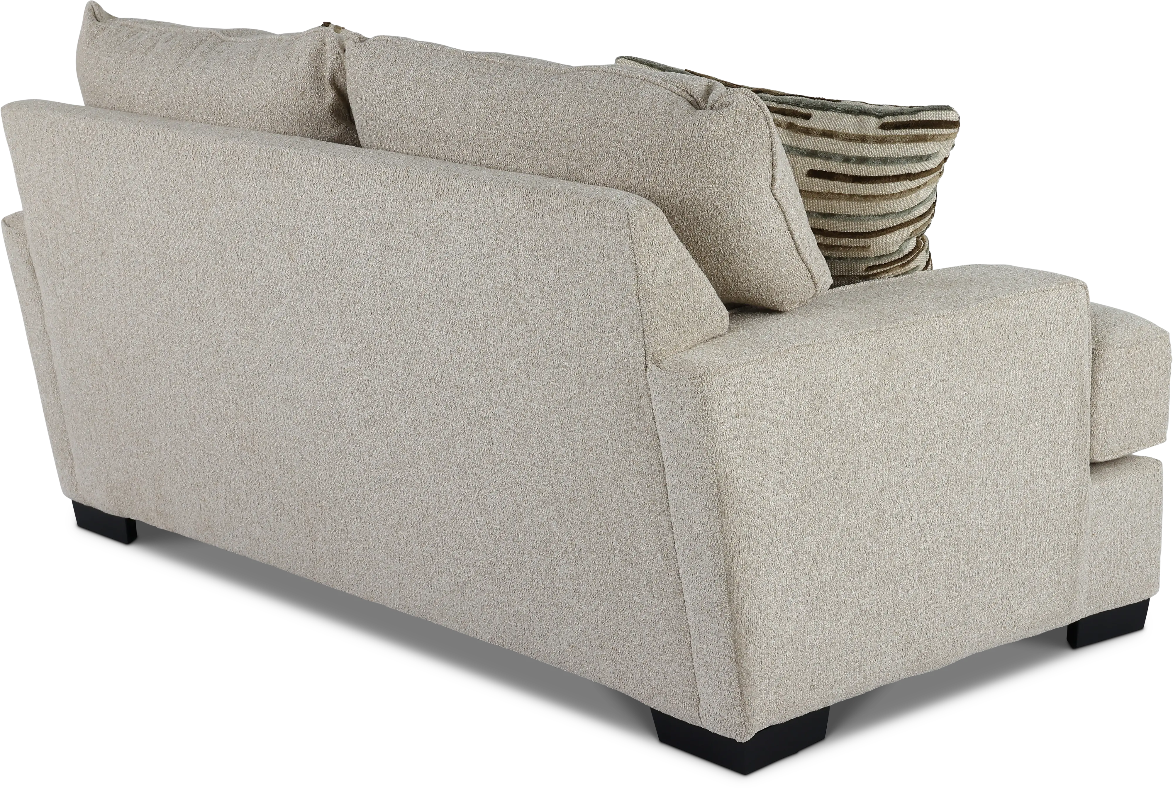 RAVEN3 LOVESEAT METEOR SAND Raven Sand Beige Loveseat-5