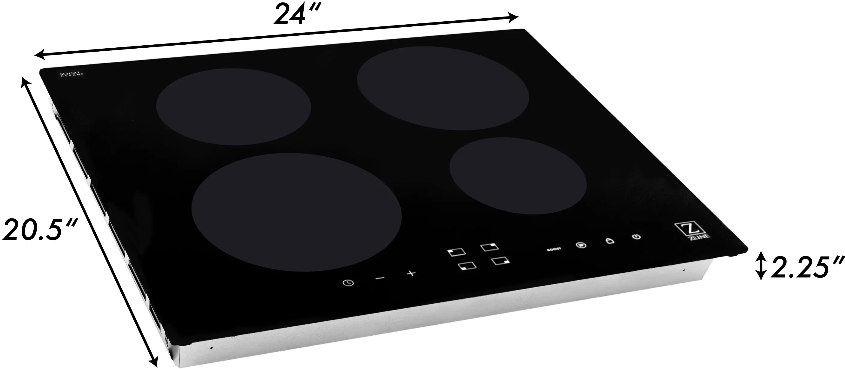 RCIND-24 ZLINE Induction Cooktop - Stainless Steel 24 Inch-8