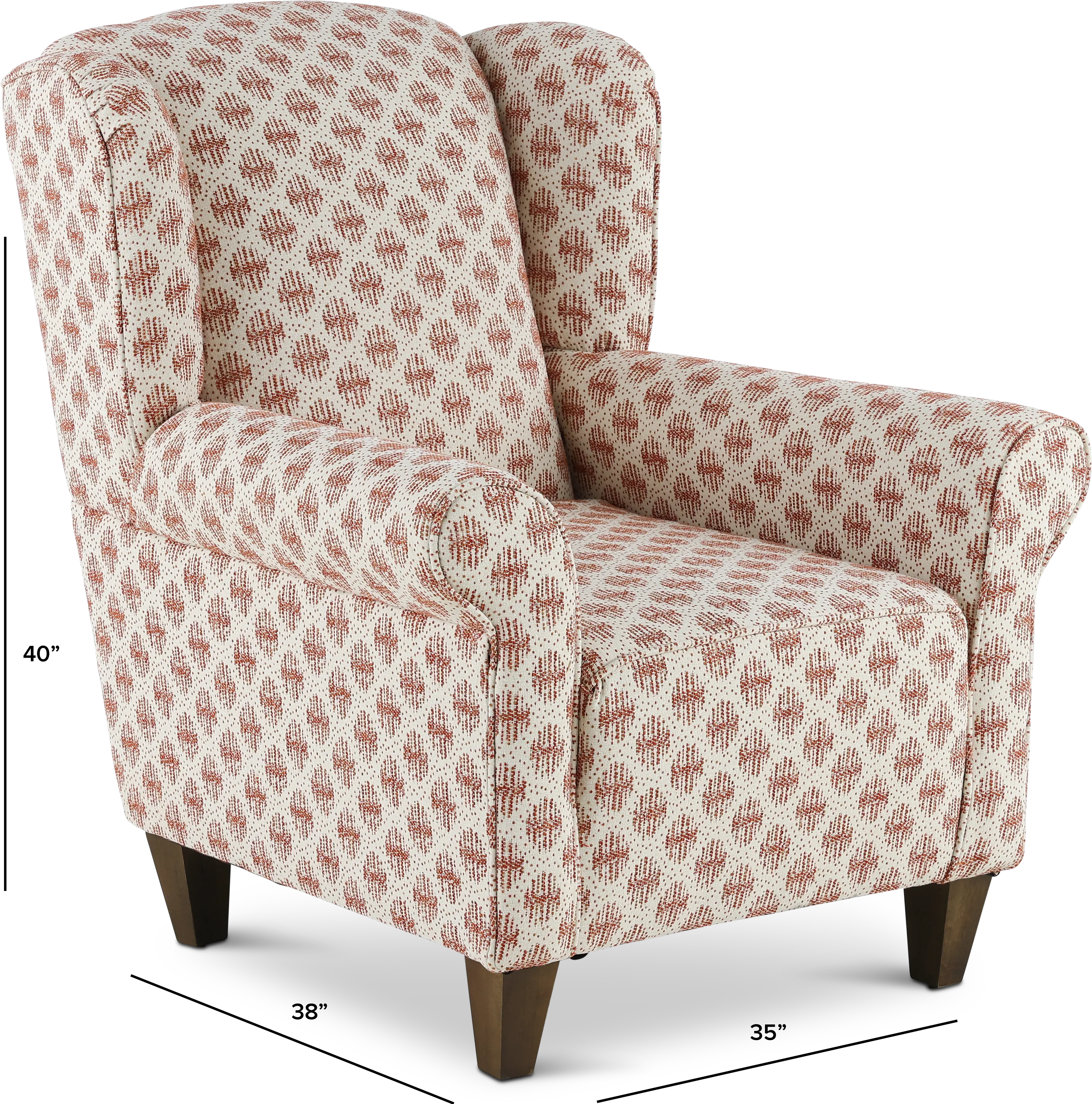 Winner Adobe Wing Back Chair-3