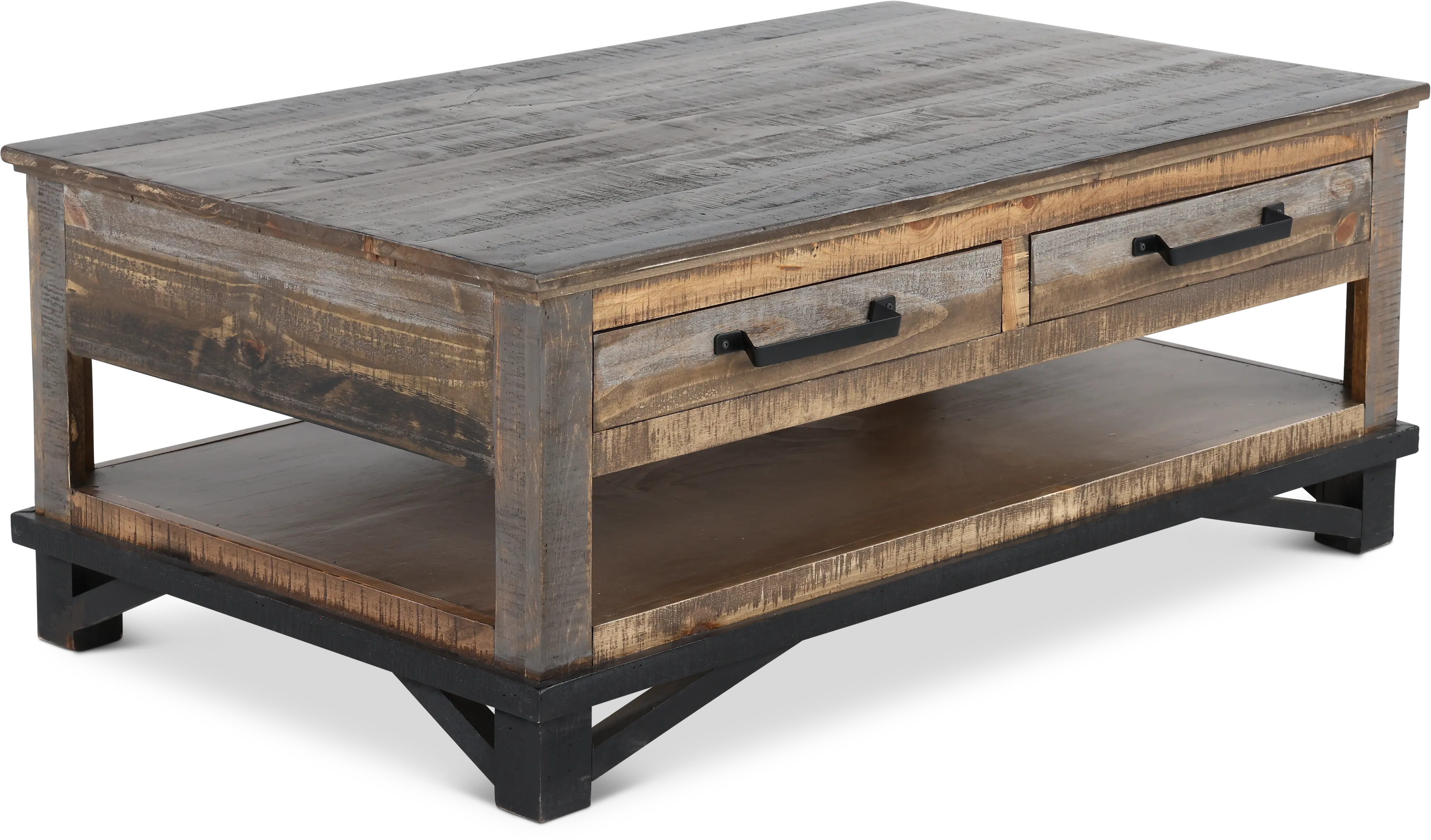 Loft Brown Coffee Table-3