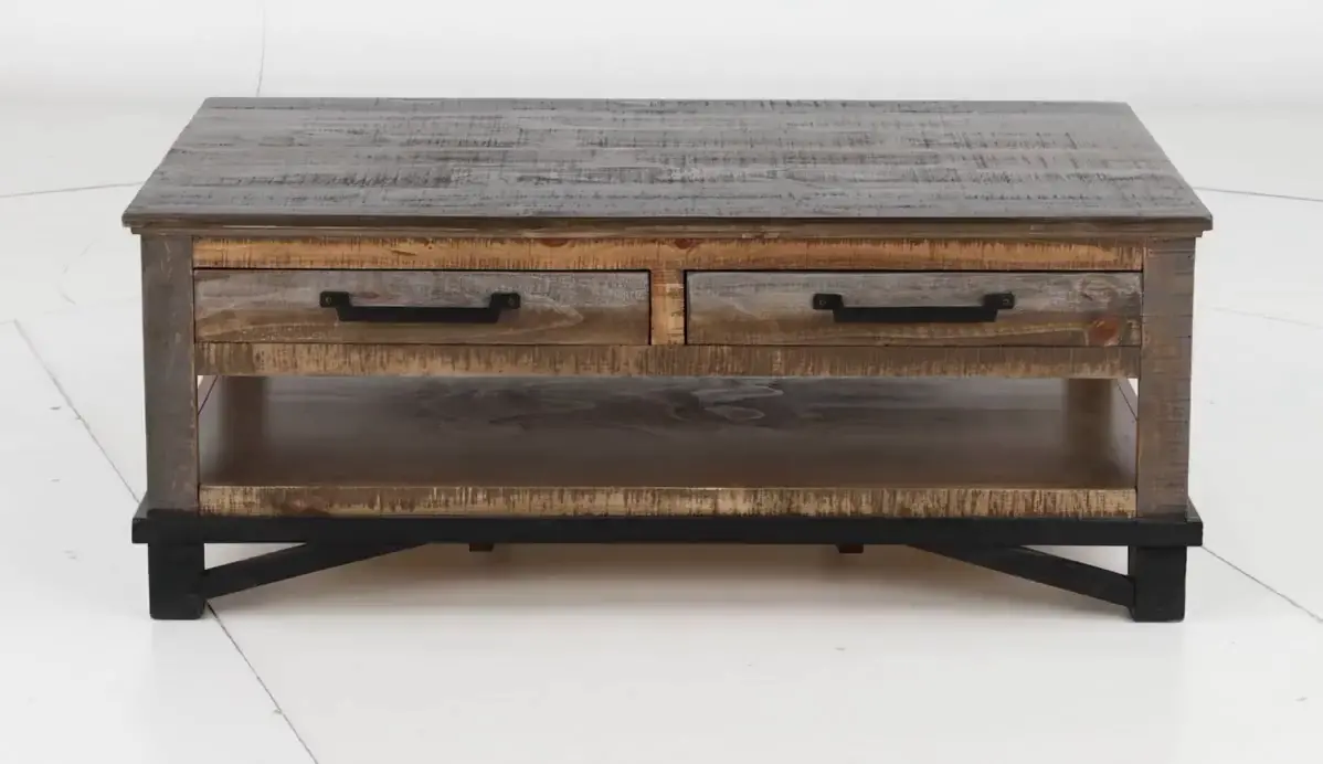 Loft Brown Coffee Table-5