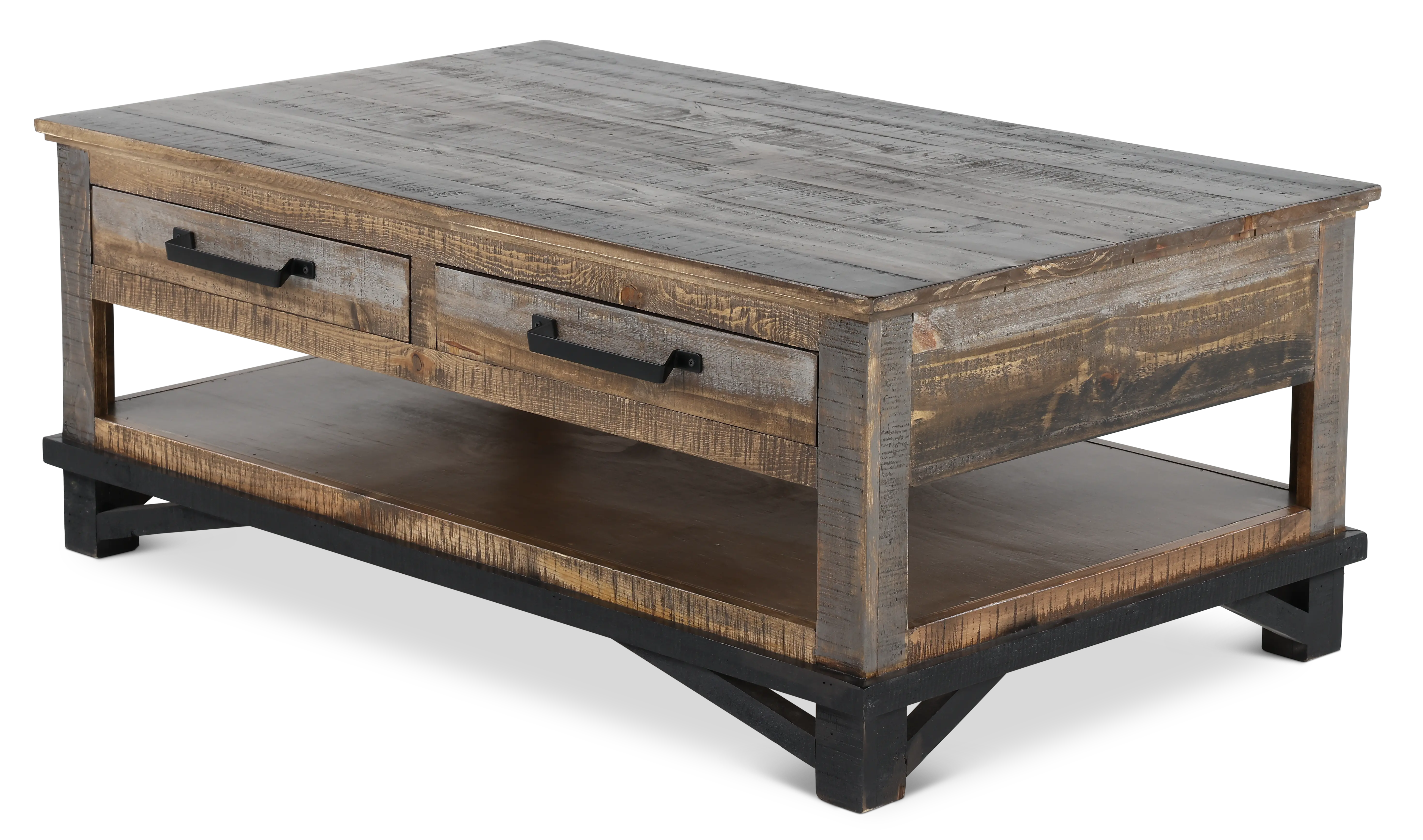 Loft Brown Coffee Table-5