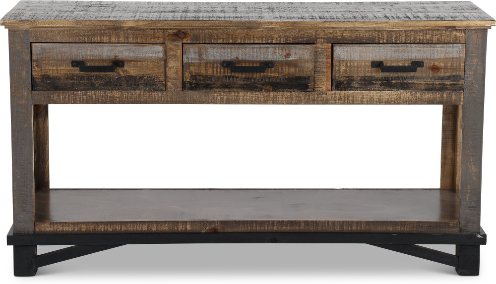 Loft Brown Sofa Table