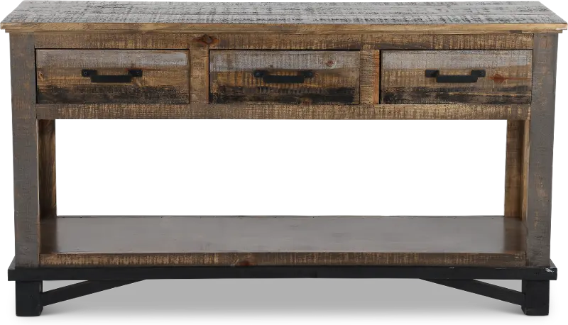 Loft Brown Sofa Table