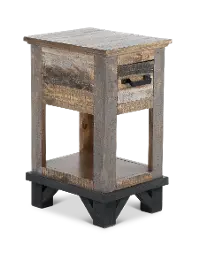Loft Brown Chairside Table