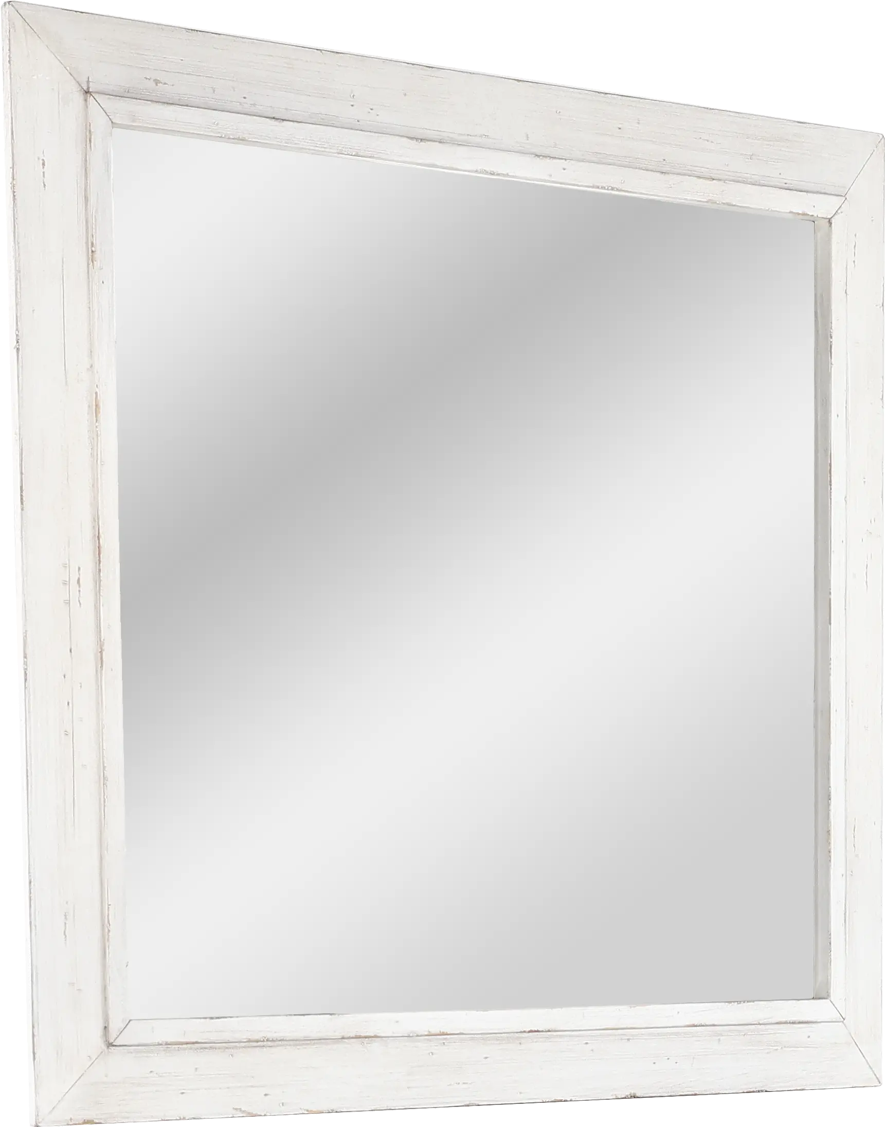 237-BR51 River Place White Mirror-4