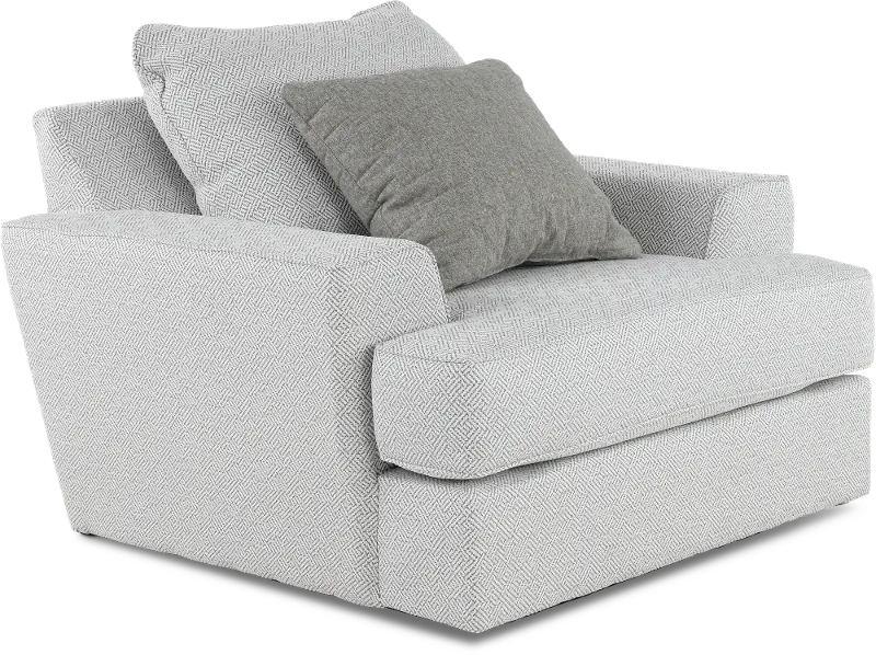 Renegade Pewter Gray Swivel Chair