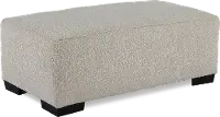 RAVEN3 OTTOMAN METEOR SAND Raven Sand Beige Ottoman