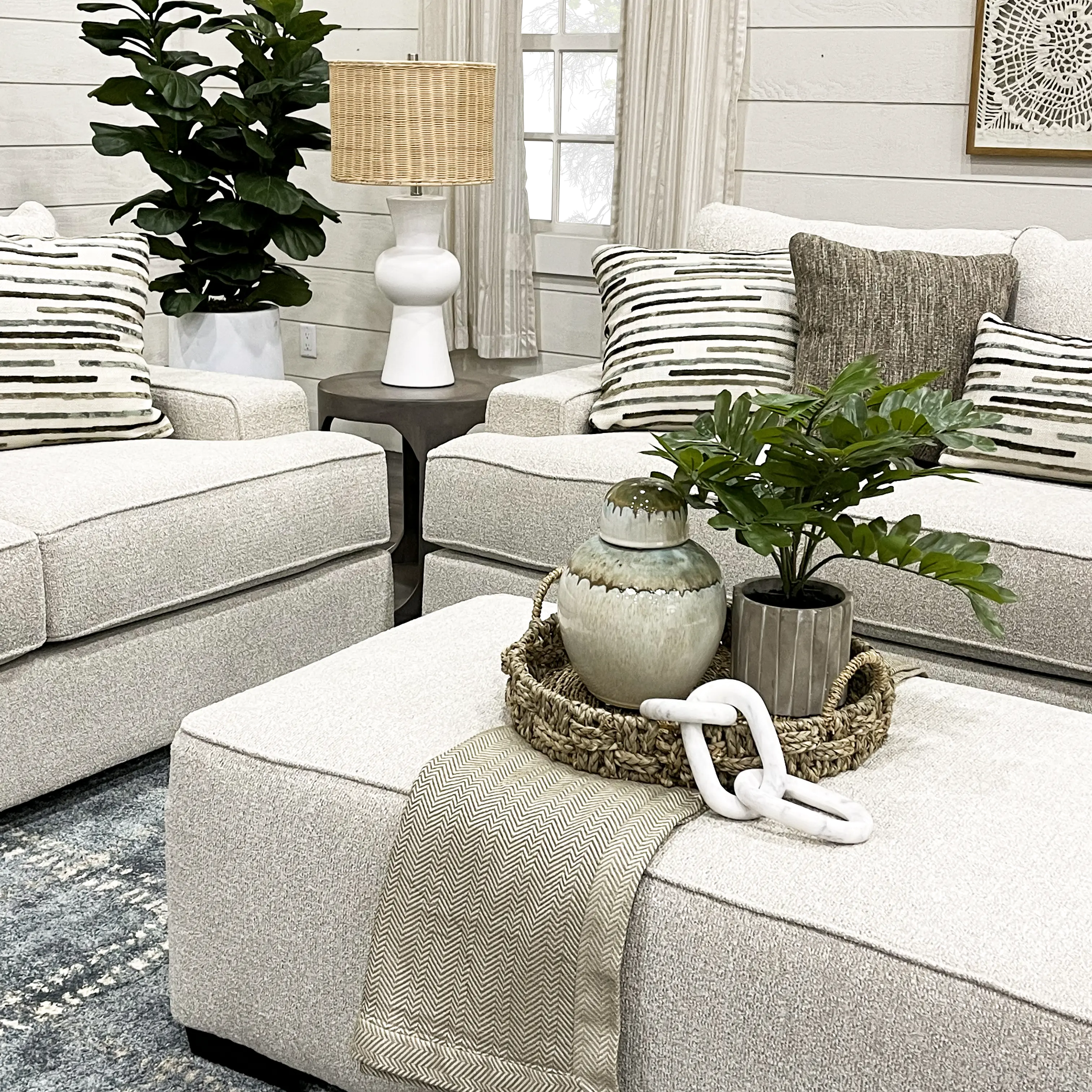 RAVEN3 OTTOMAN METEOR SAND Raven Sand Beige Ottoman-7