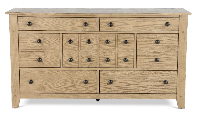 Grandpa's Cabin Light Brown Dresser