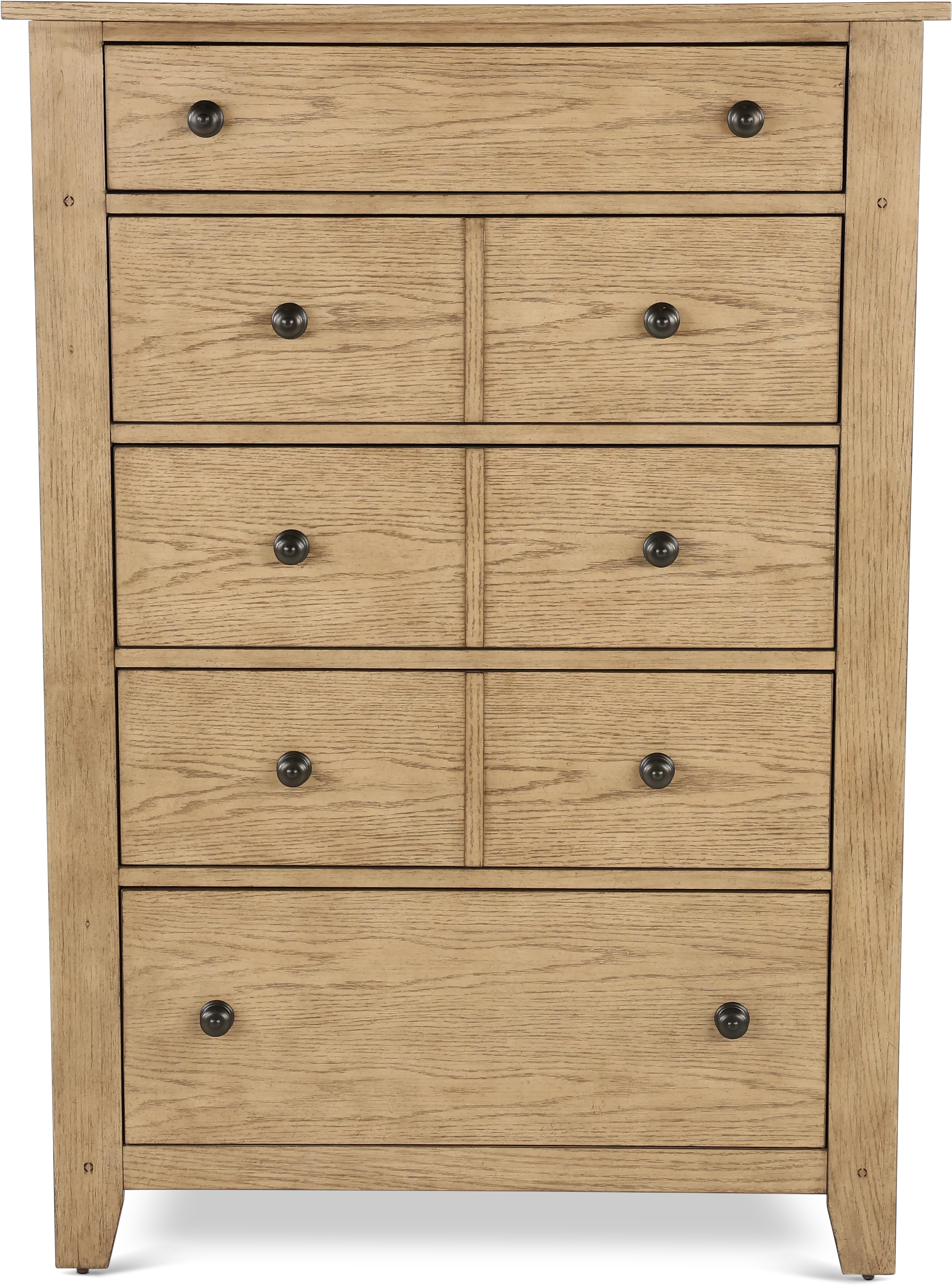175S-BR41 Grandpa's Cabin Light Brown Chest of Drawers-1