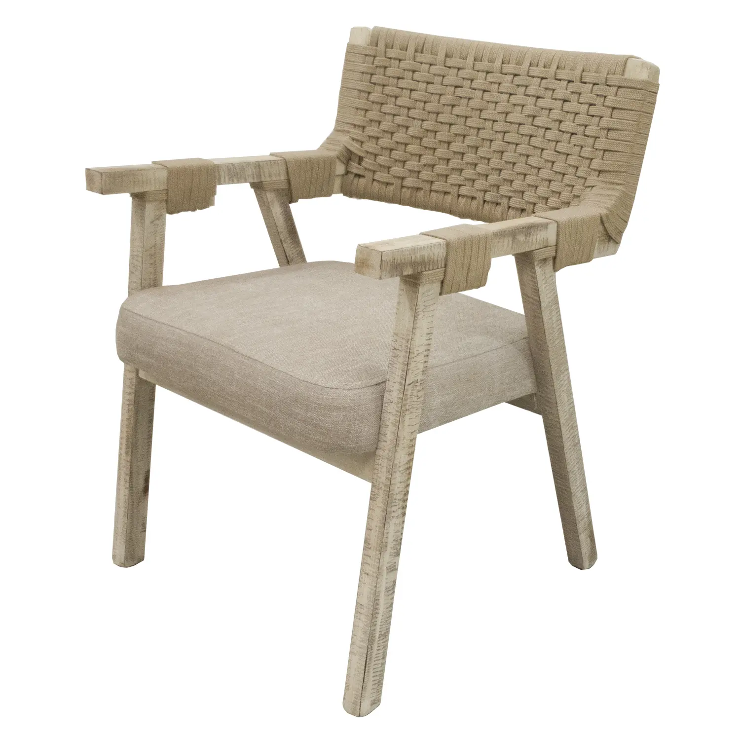 Torrance Warm Sand Square Back Dining Chair-1