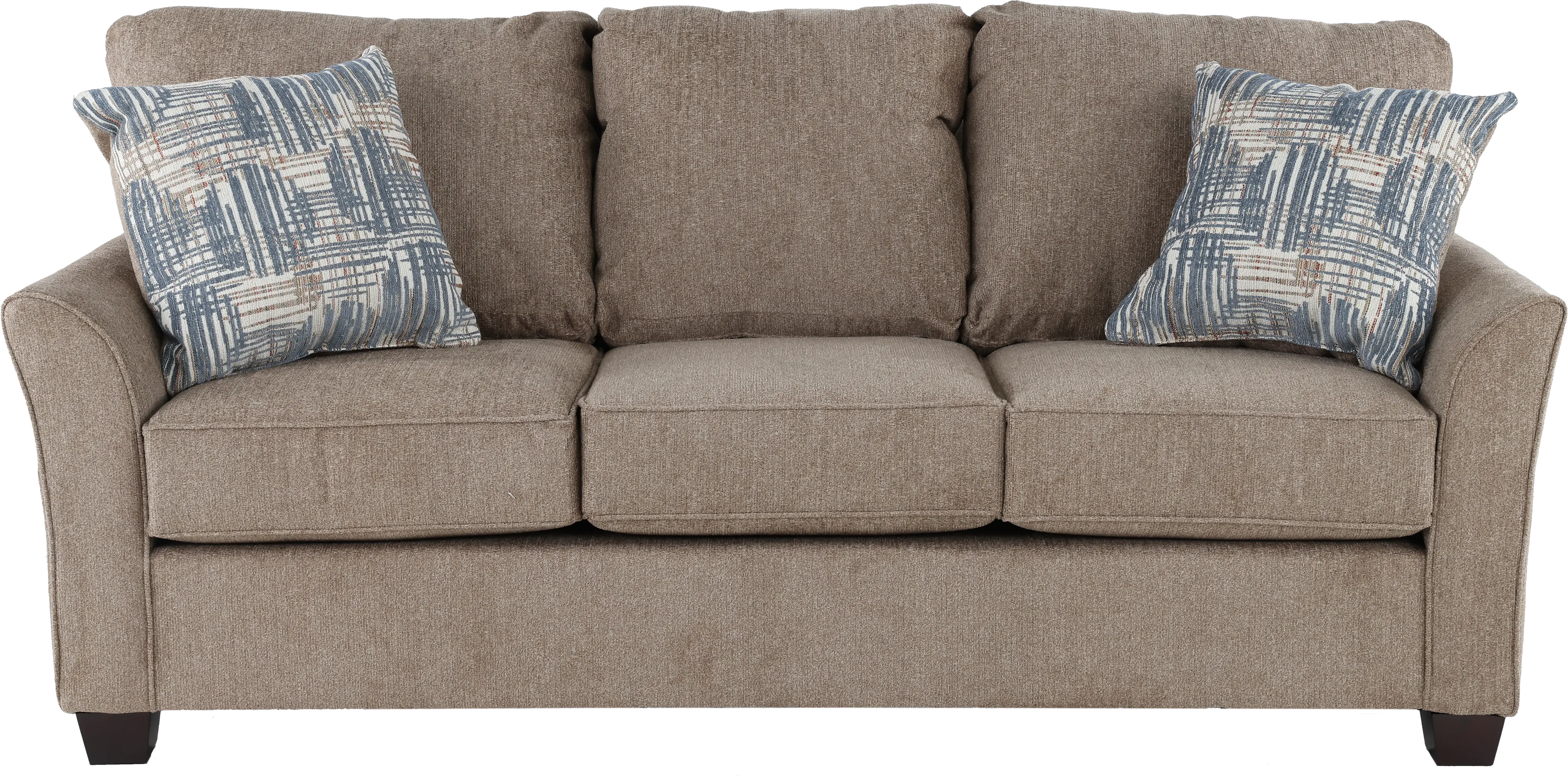 TARA3 SOFA LOGAN ACORN Tara Light Brown Sofa-1
