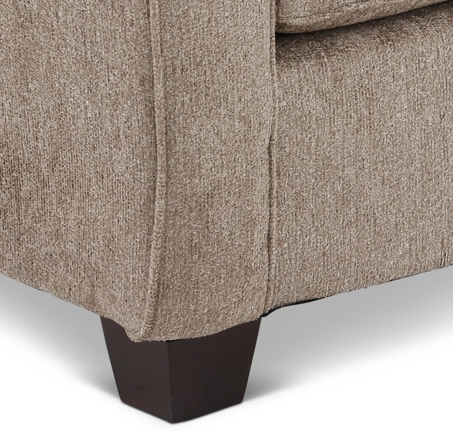 TARA3 LOVESEAT LOGAN ACORN Tara Light Brown Loveseat-6