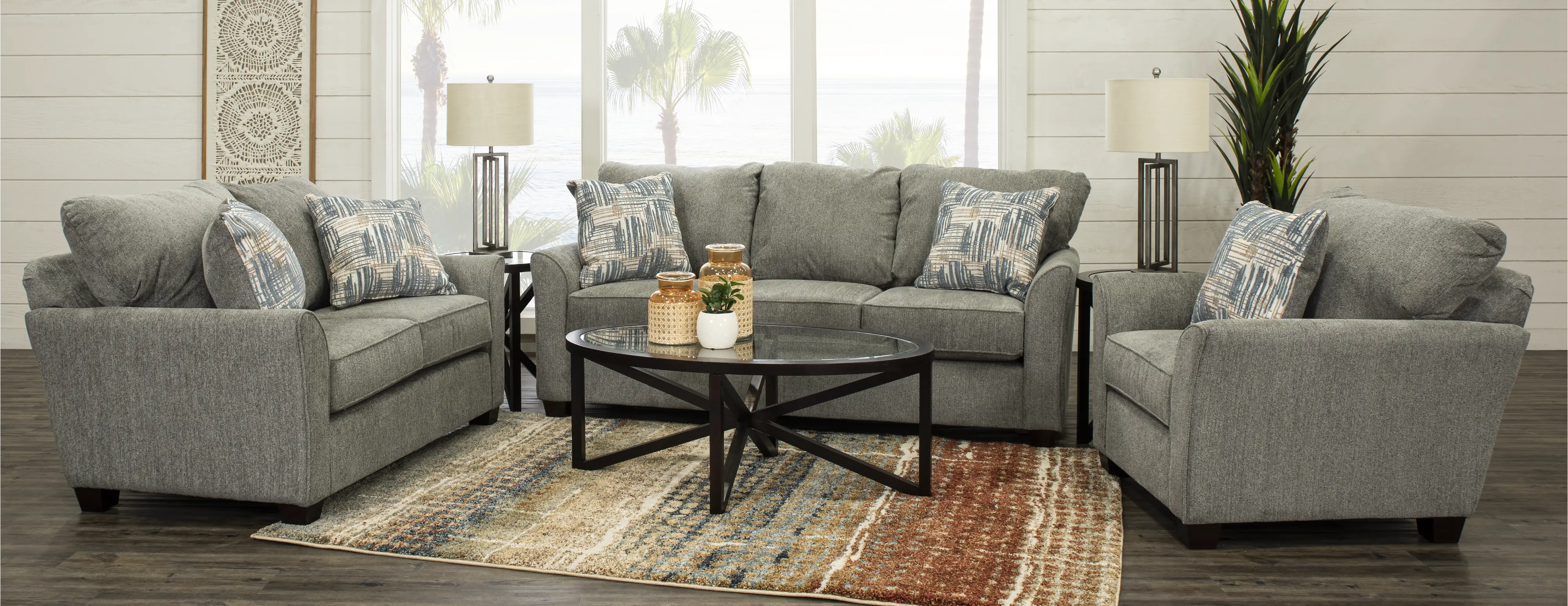 TARA3 SOFA LOGAN NICKEL Tara Gray Sofa-2