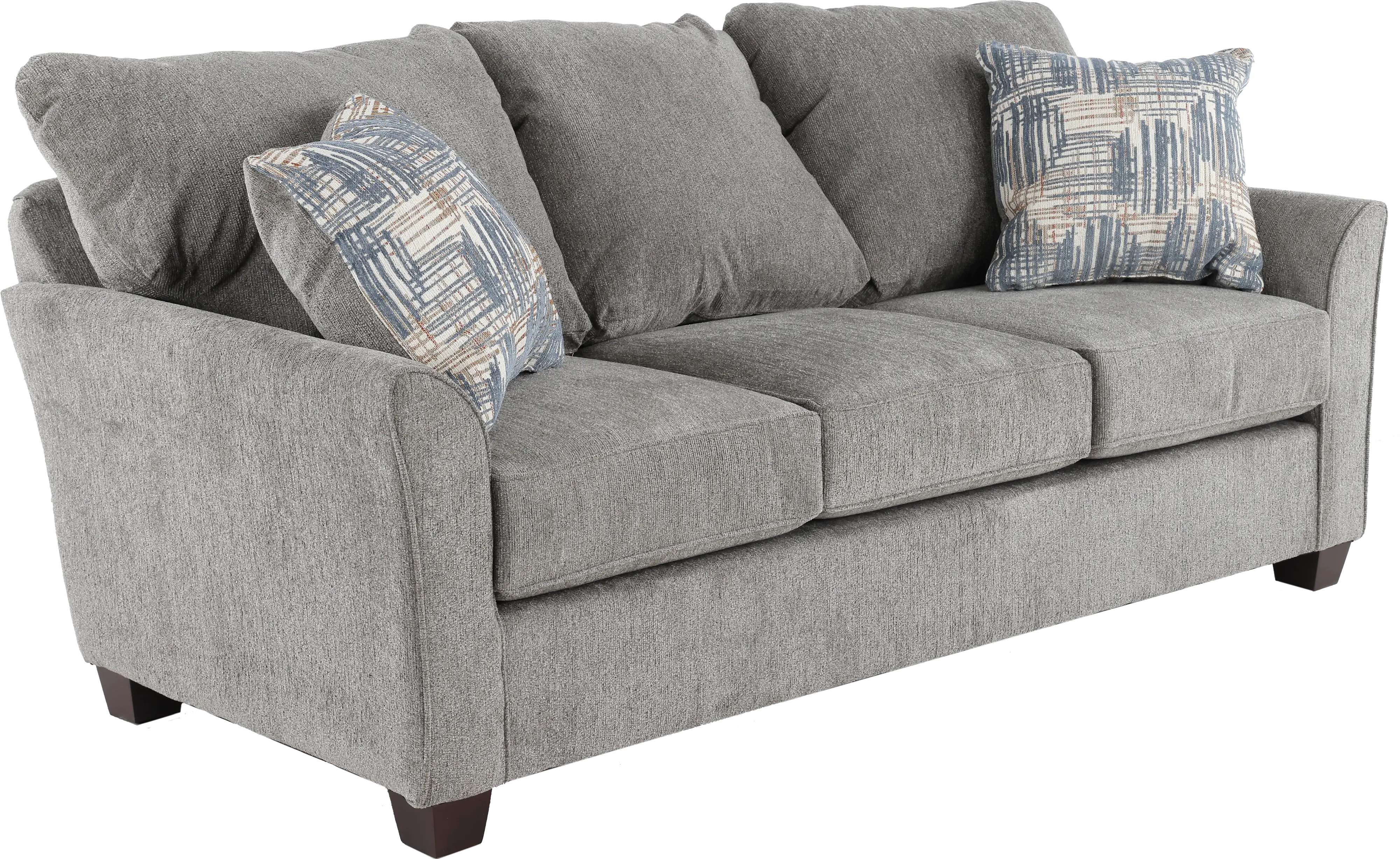 TARA3 SOFA LOGAN NICKEL Tara Gray Sofa-5