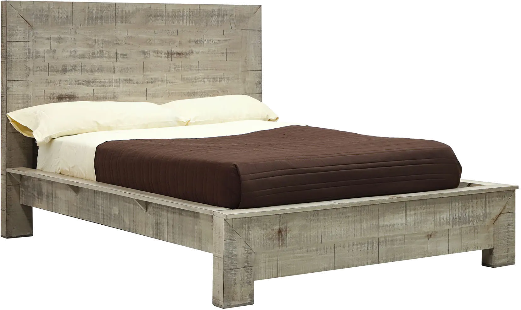Torrance Warm Sand King Platform Bed-2