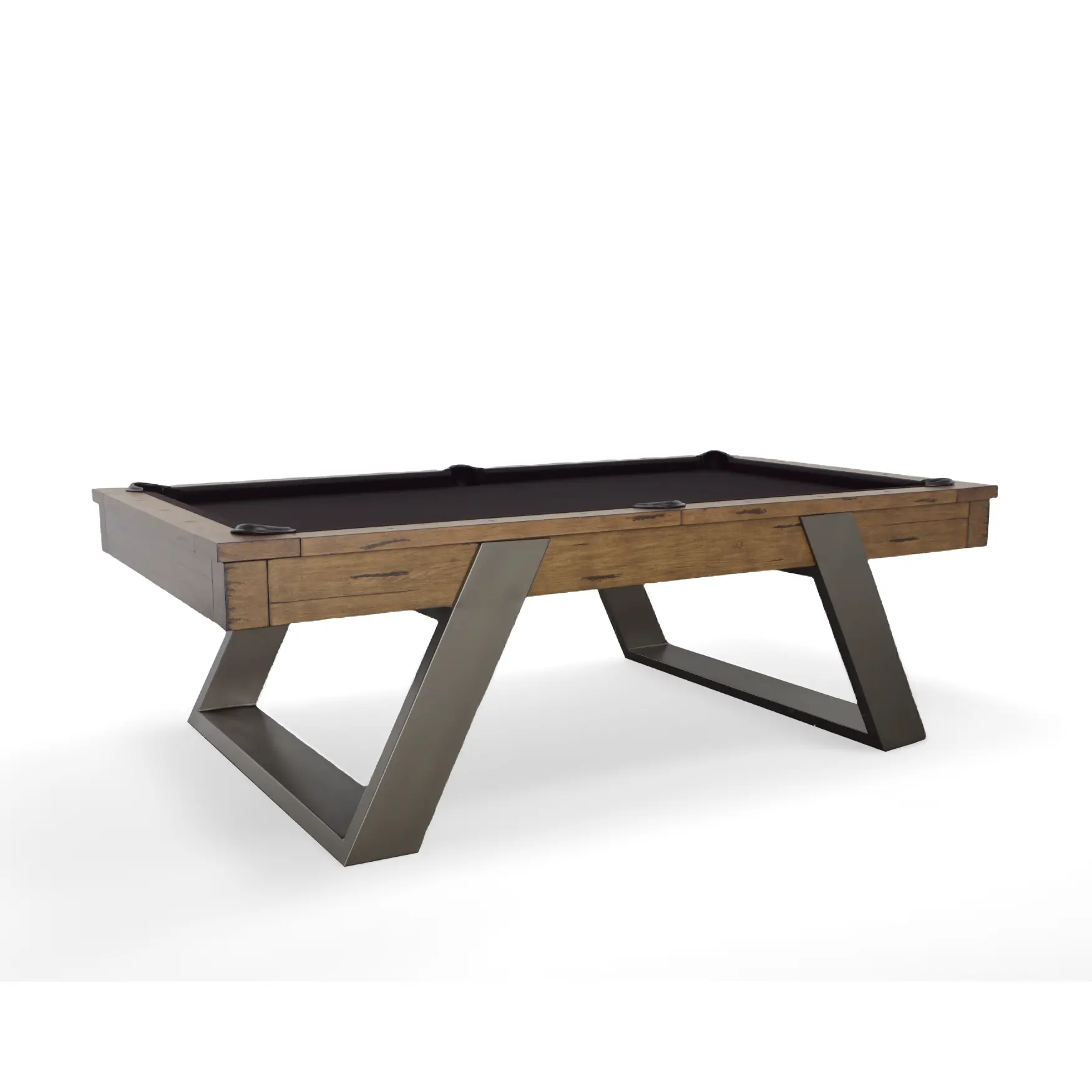 Modesto Burnished Brown Pool Table-2