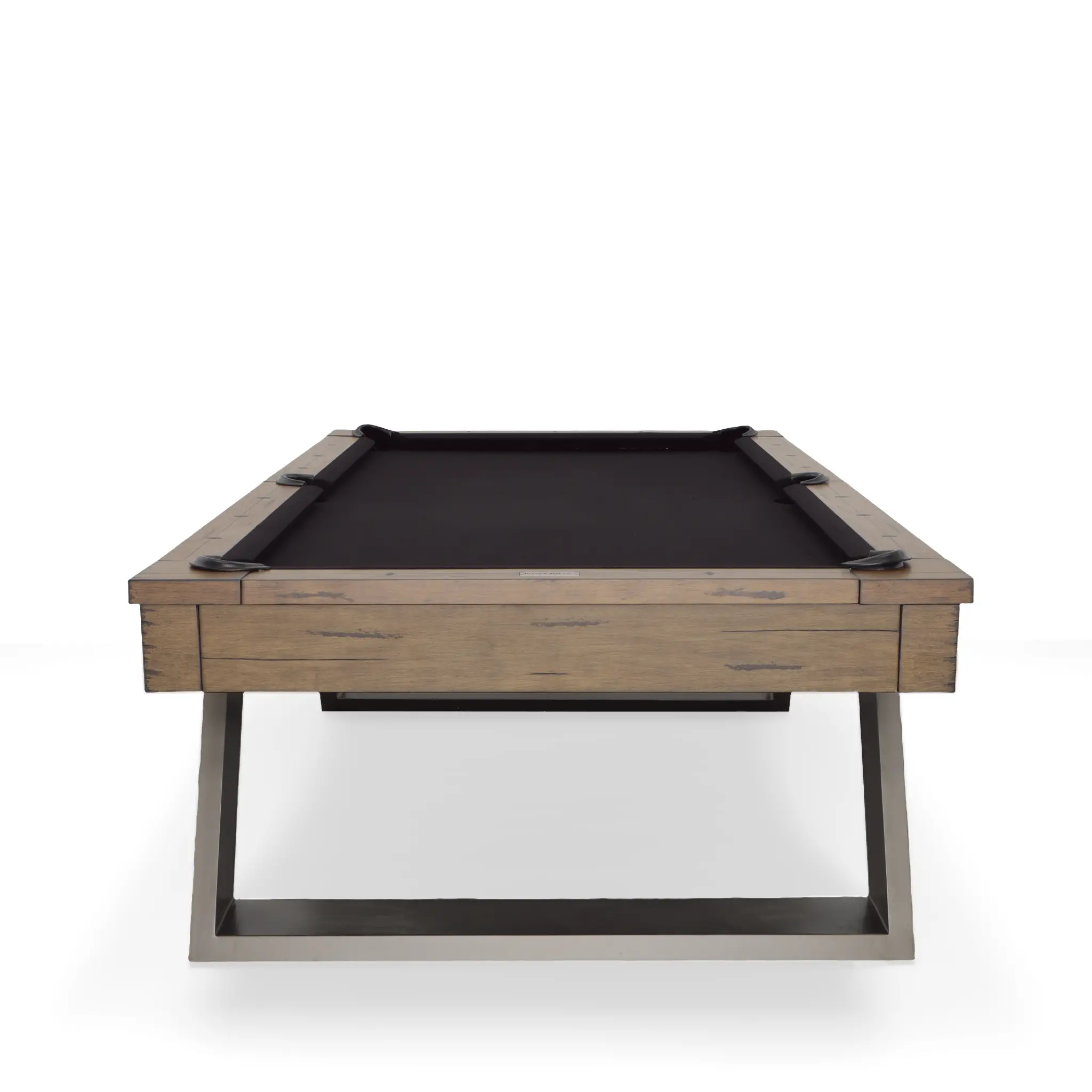 Modesto Burnished Brown Pool Table-1