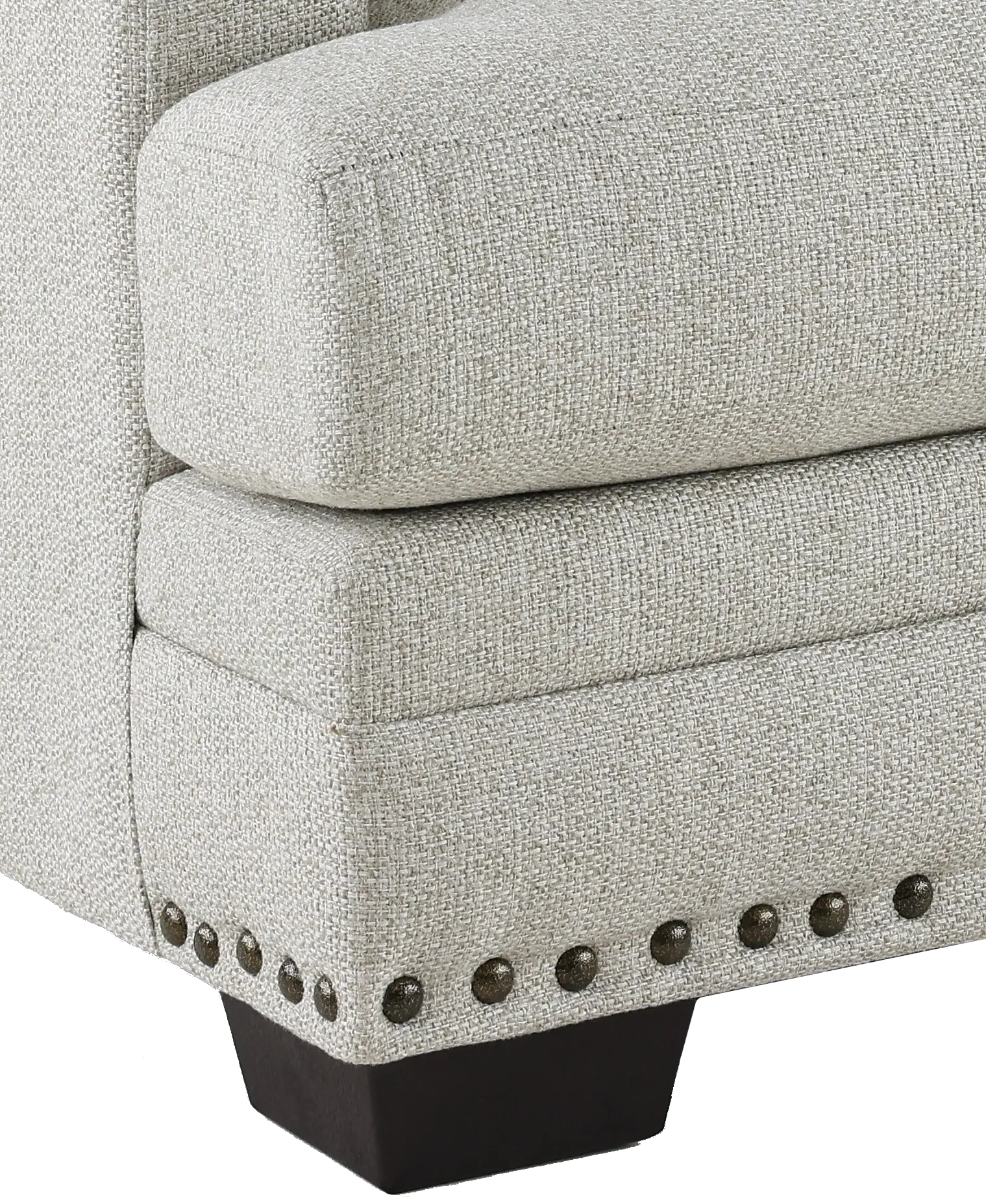 Modern Farmhouse Gray Loveseat-6