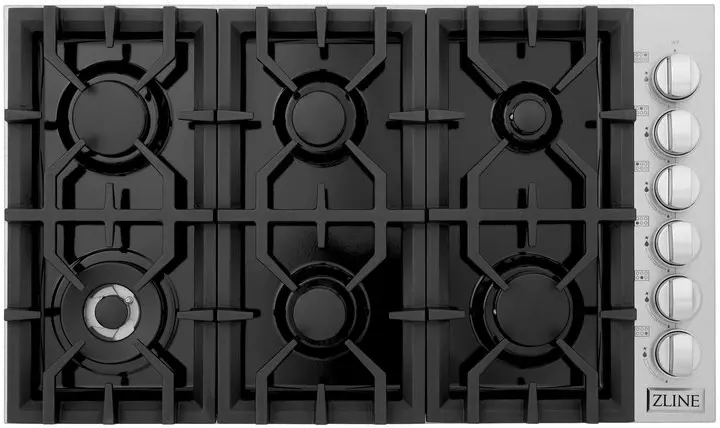 RC36 ZLINE Gas Cooktop - Stainless Steel 36 Inch-2