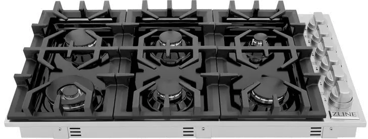 RC36 ZLINE Gas Cooktop - Stainless Steel 36 Inch-1